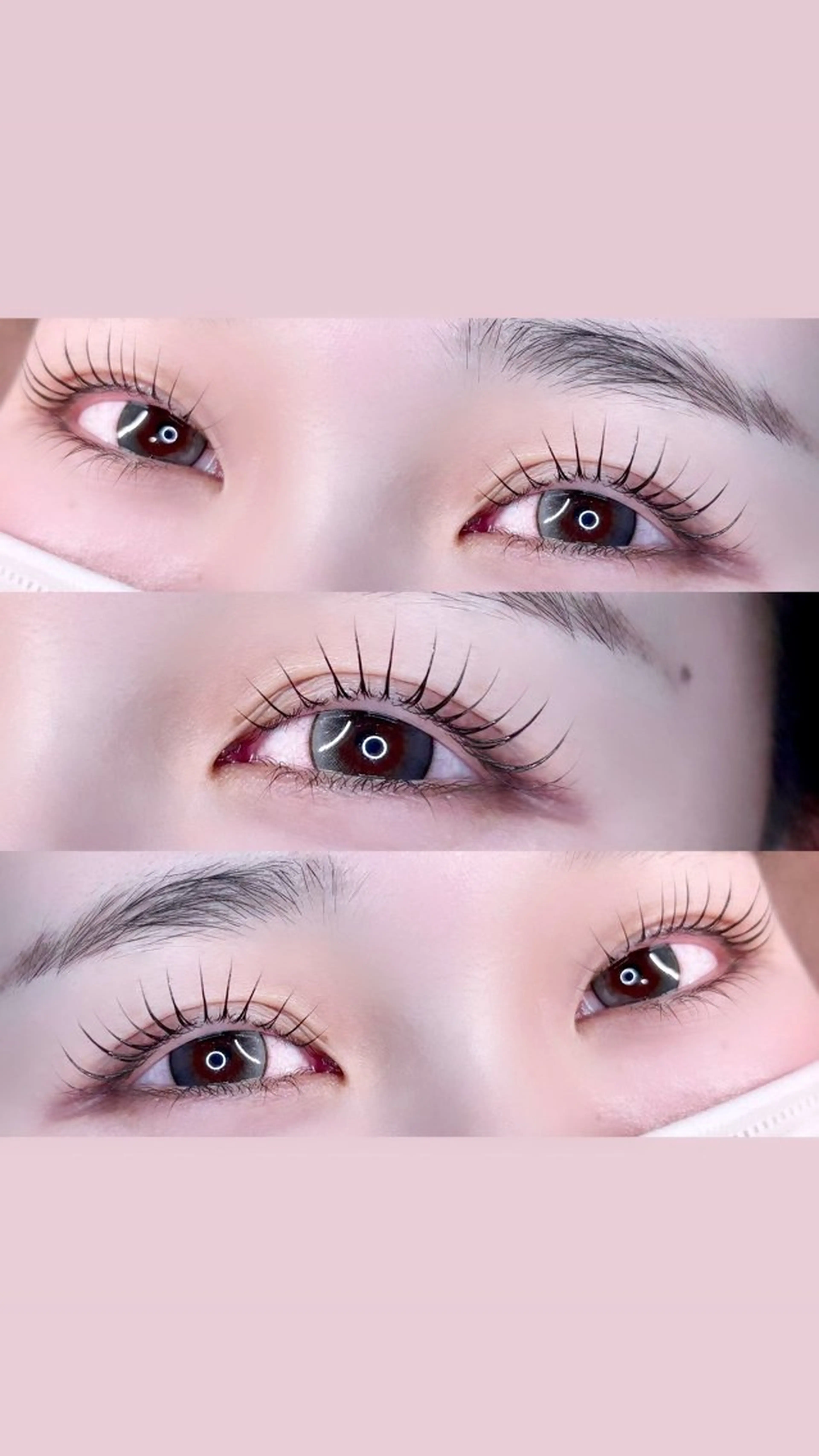 マツエク・マツパ バインドロック フラットラッシュ パリジェンヌラッシュリフト まつげパーマ 下まつげエクステ マツパ fein. mizuki🌙のマツエク・マツパデザイン