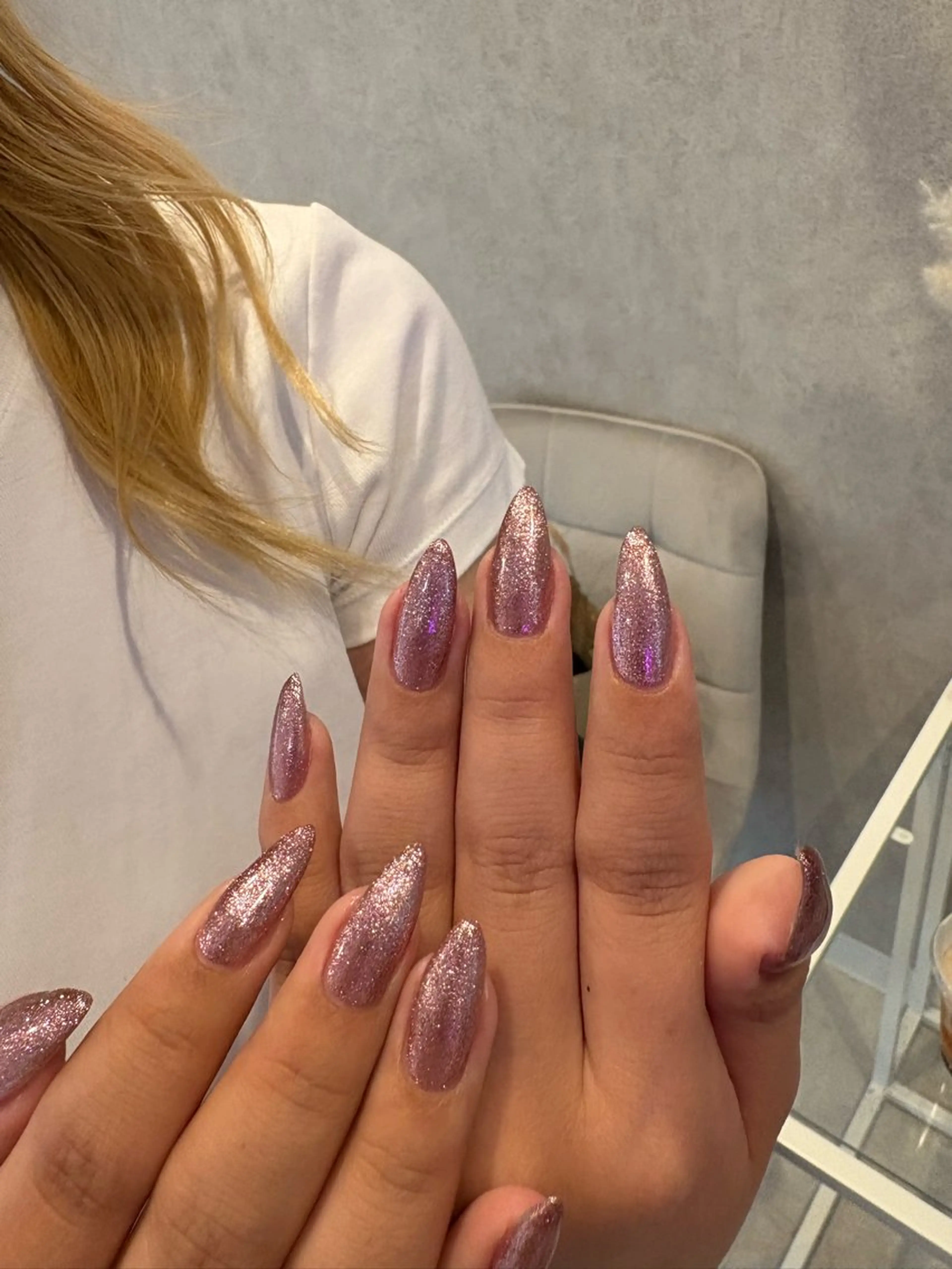 【当日予約限定】ハンドワンカラーorラメグラ（オフ込み）の写真