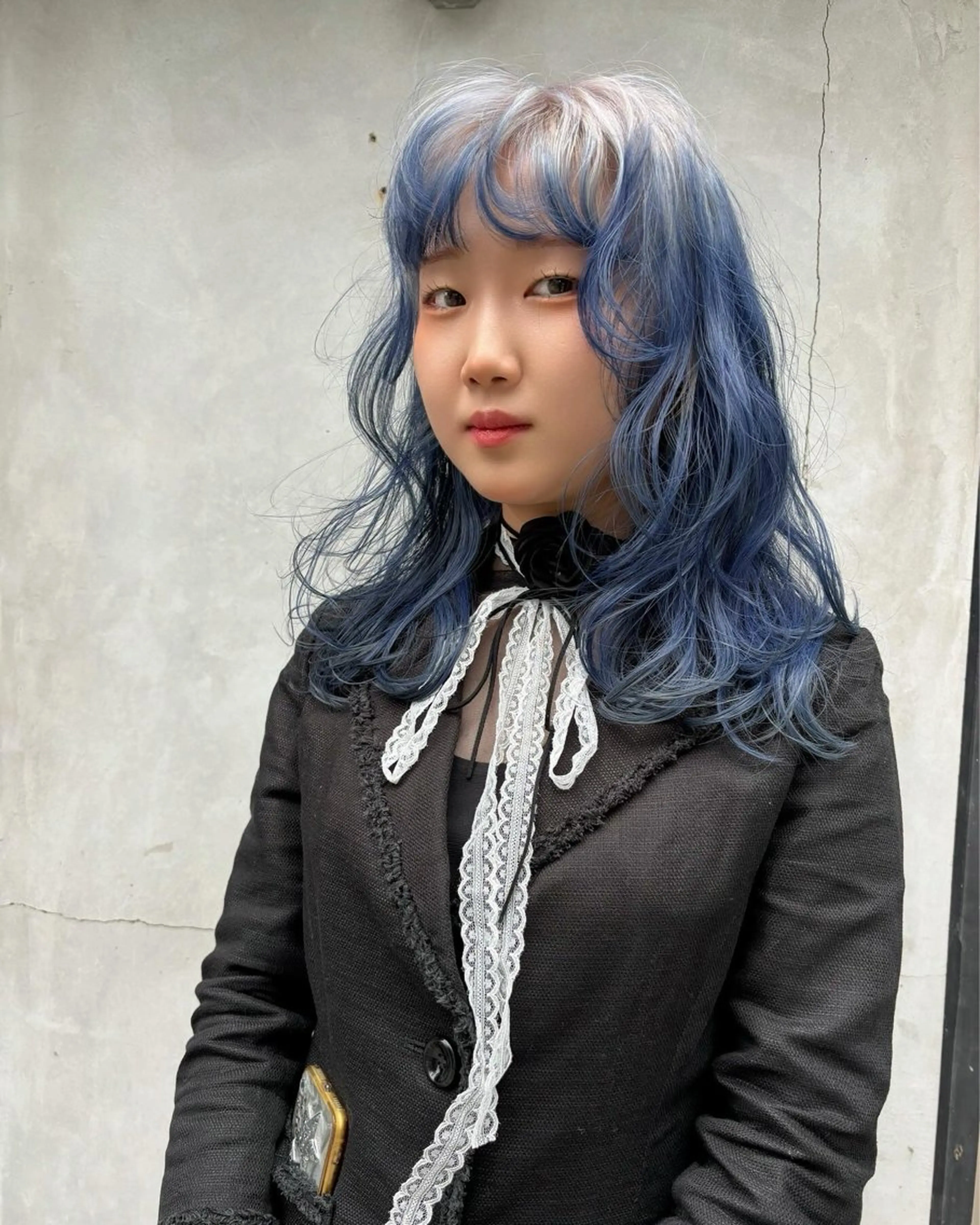 ロング ヘアカラー ヒラカホ/ ブリーチ/似合わせのヘアスタイル