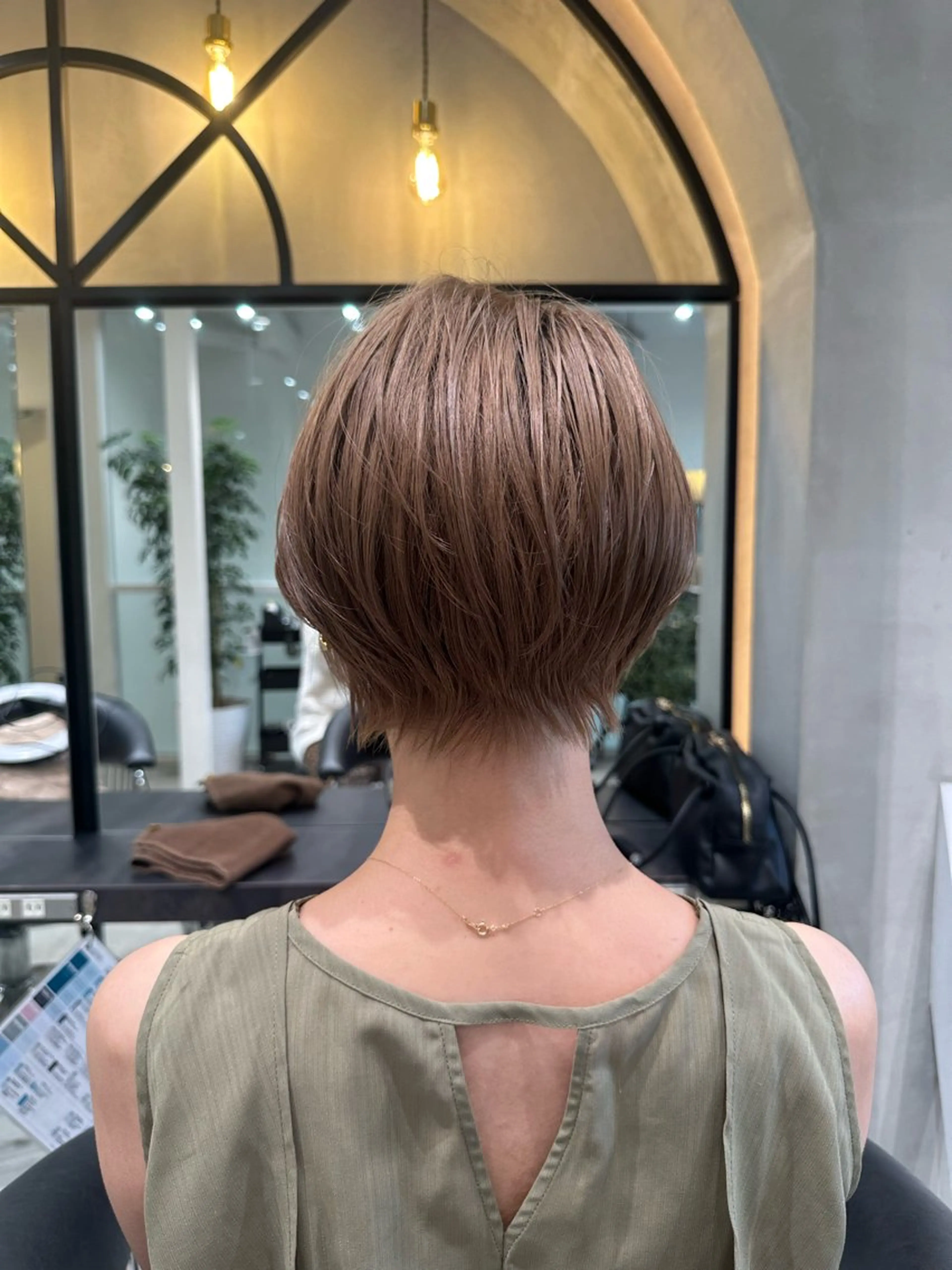 ショート くびれヘア ハイライト 髪質改善 ショートヘア taiga レイヤー /髪質改善/矯正🌈のヘアスタイル