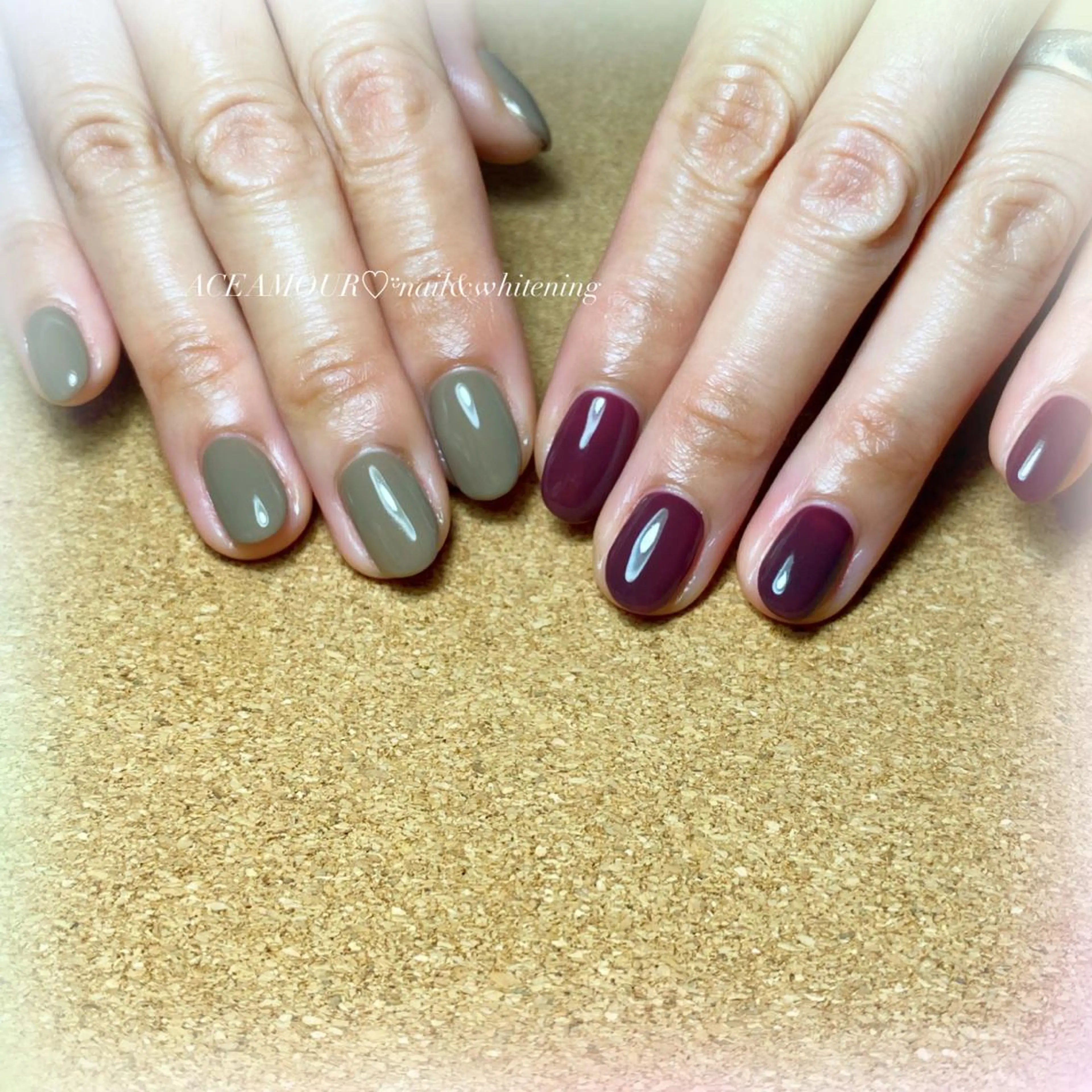 ネイル マットネイル ネイル/耳つぼ /新ホワイトニングのネイルデザイン