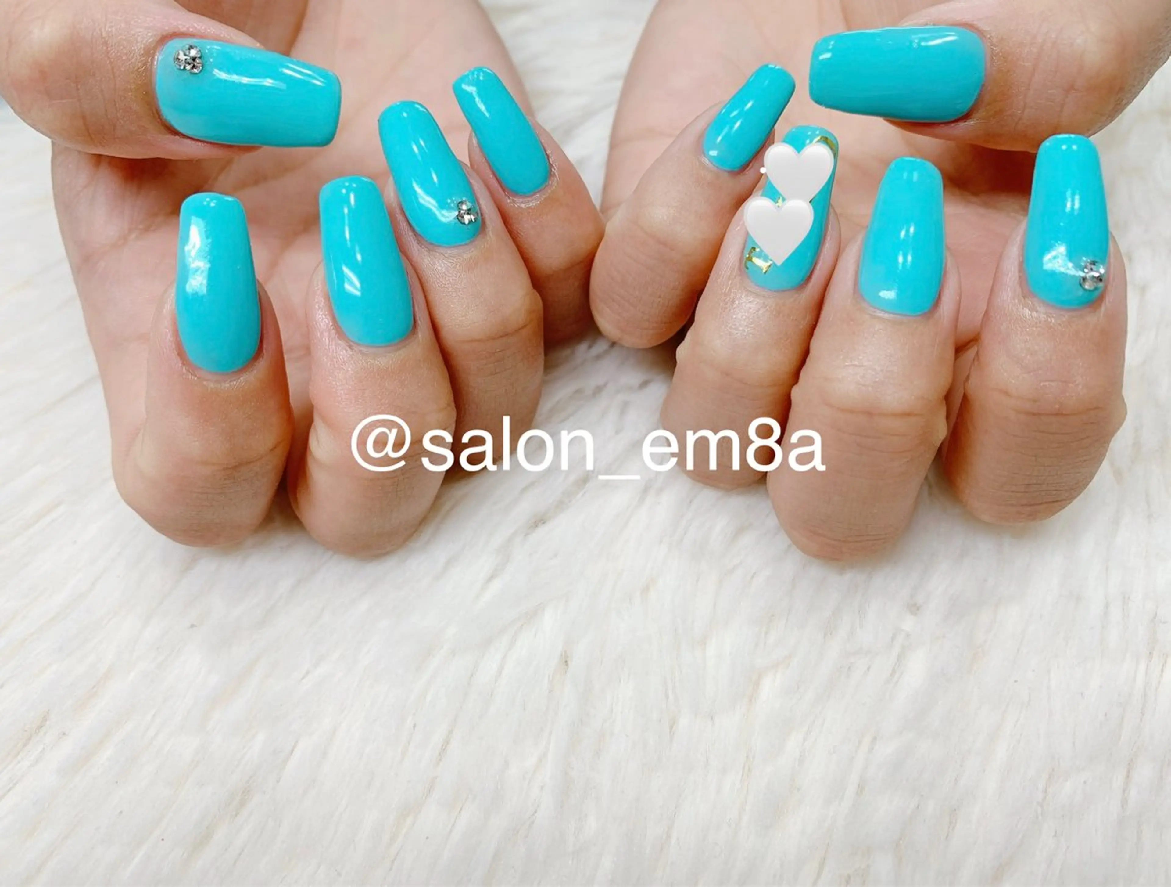 ネイル ジェルネイル 持ち込み salon EM&A emiのネイルデザイン