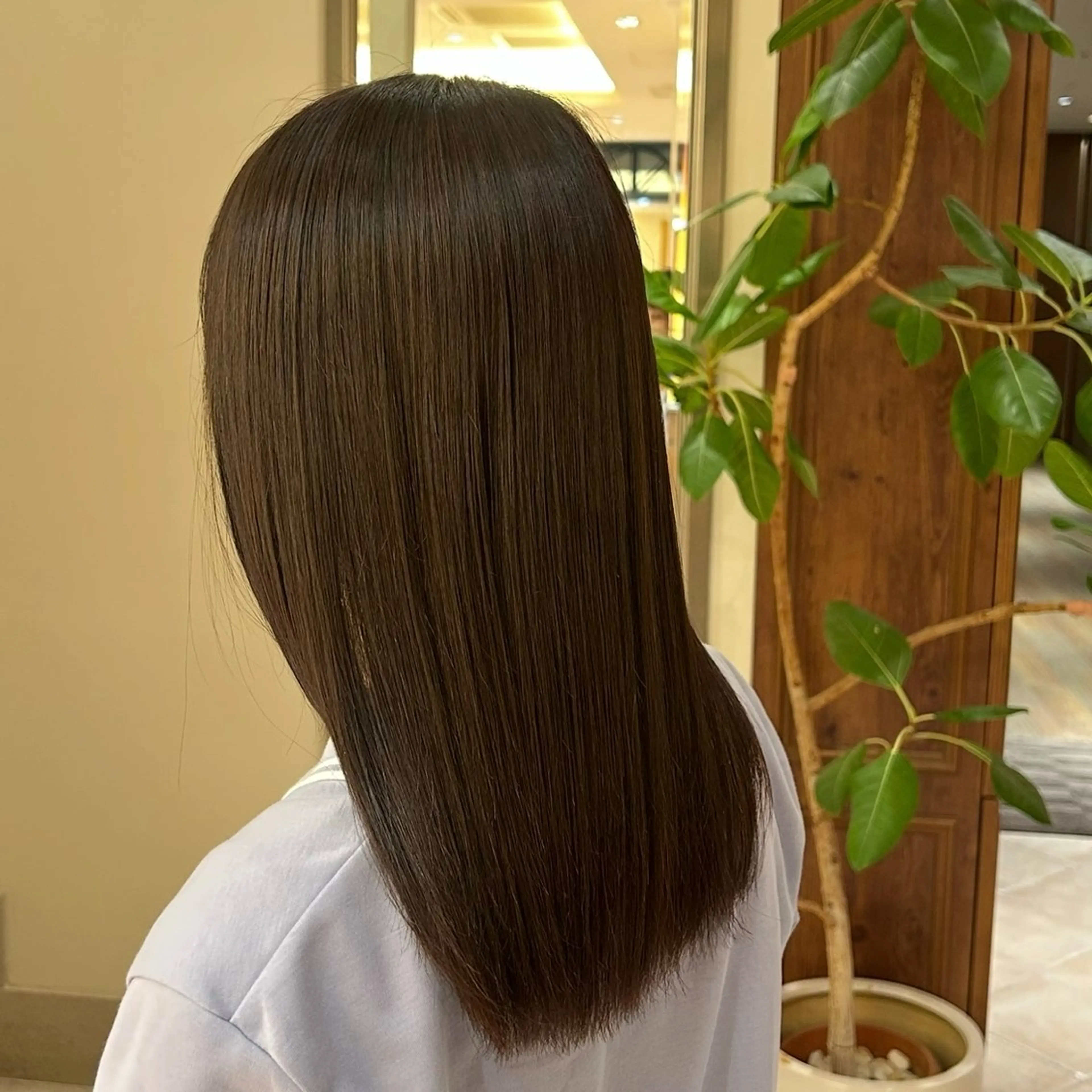 カラー ブラウンカラー ナチュラルブラウン 髙橋 采来のヘアスタイル