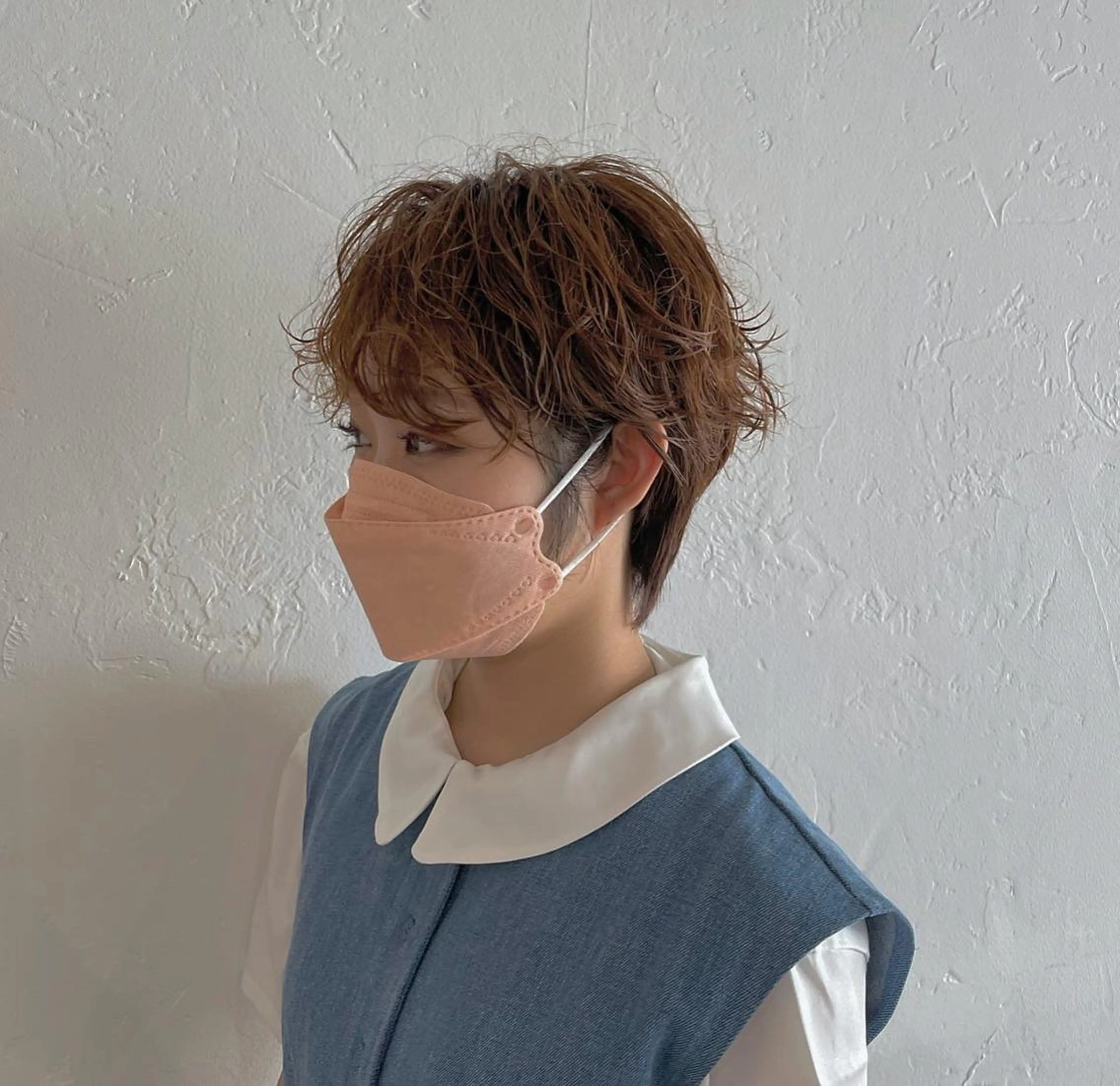 ショート パーマ sherry/R所属・sherry/R 三川町　川口真里奈のヘアスタイル