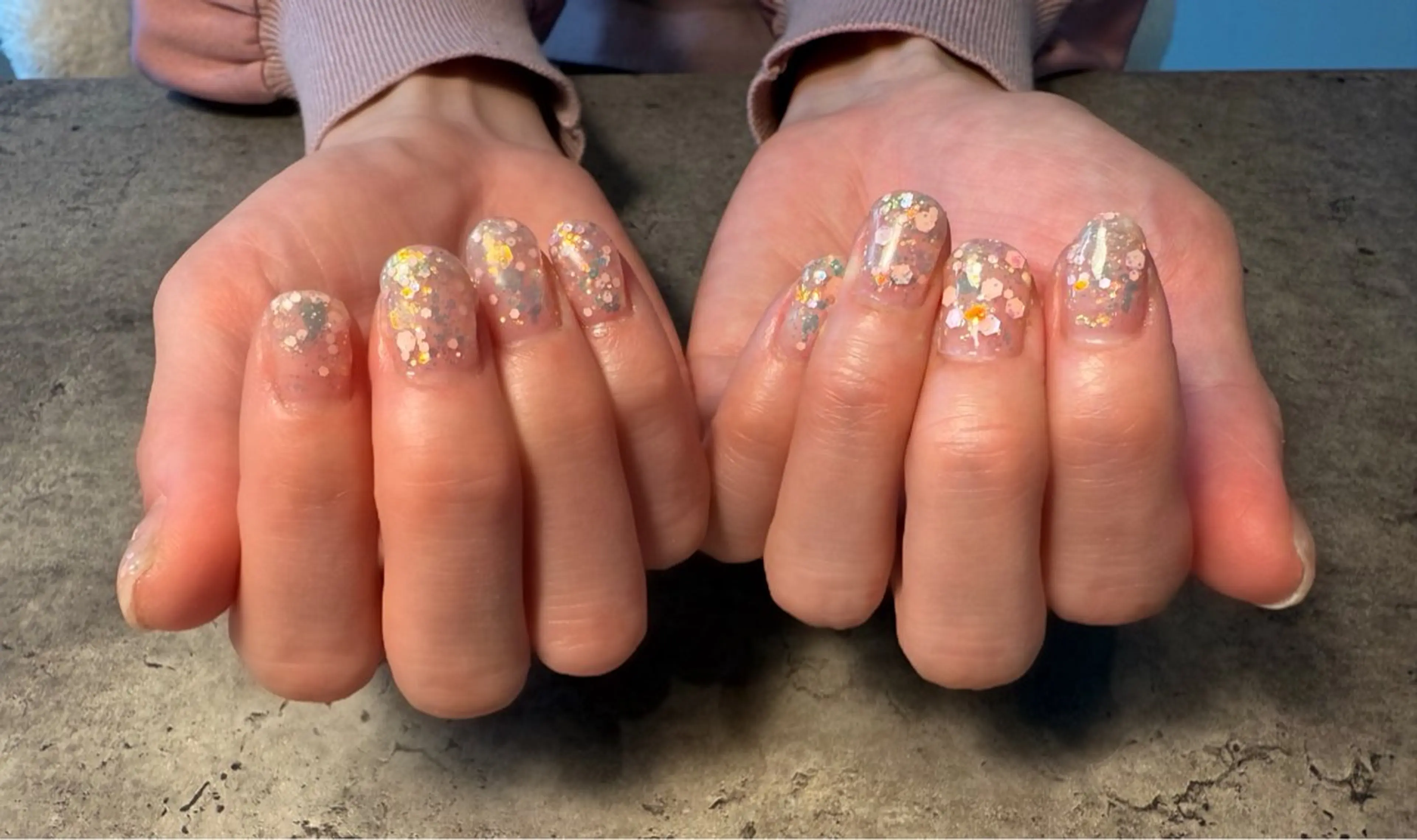 ネイル ピンク nail salon Estelleのネイルデザイン
