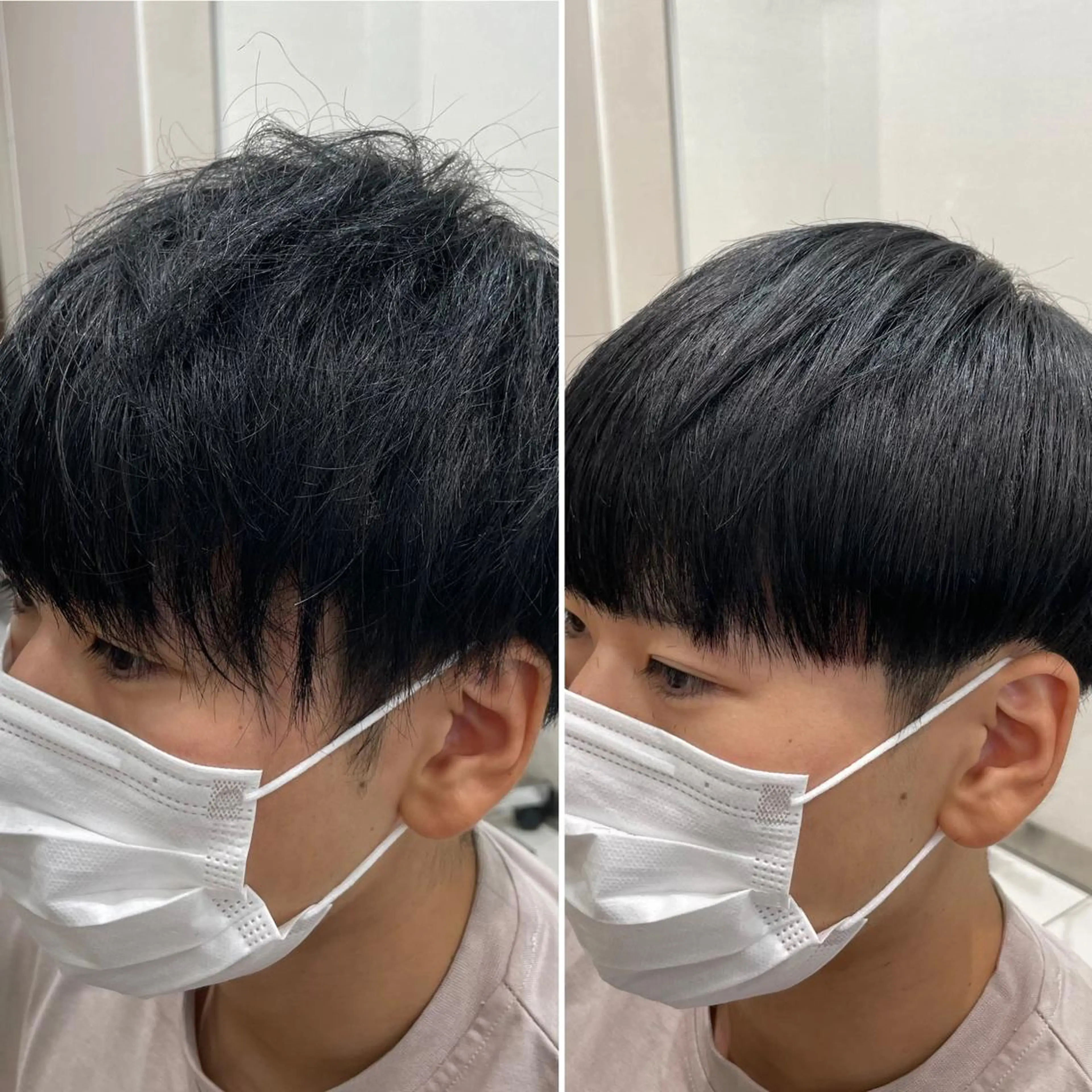 ショート パーマ メンズ 【メンズ縮毛矯正】 田中秀斗のヘアスタイル