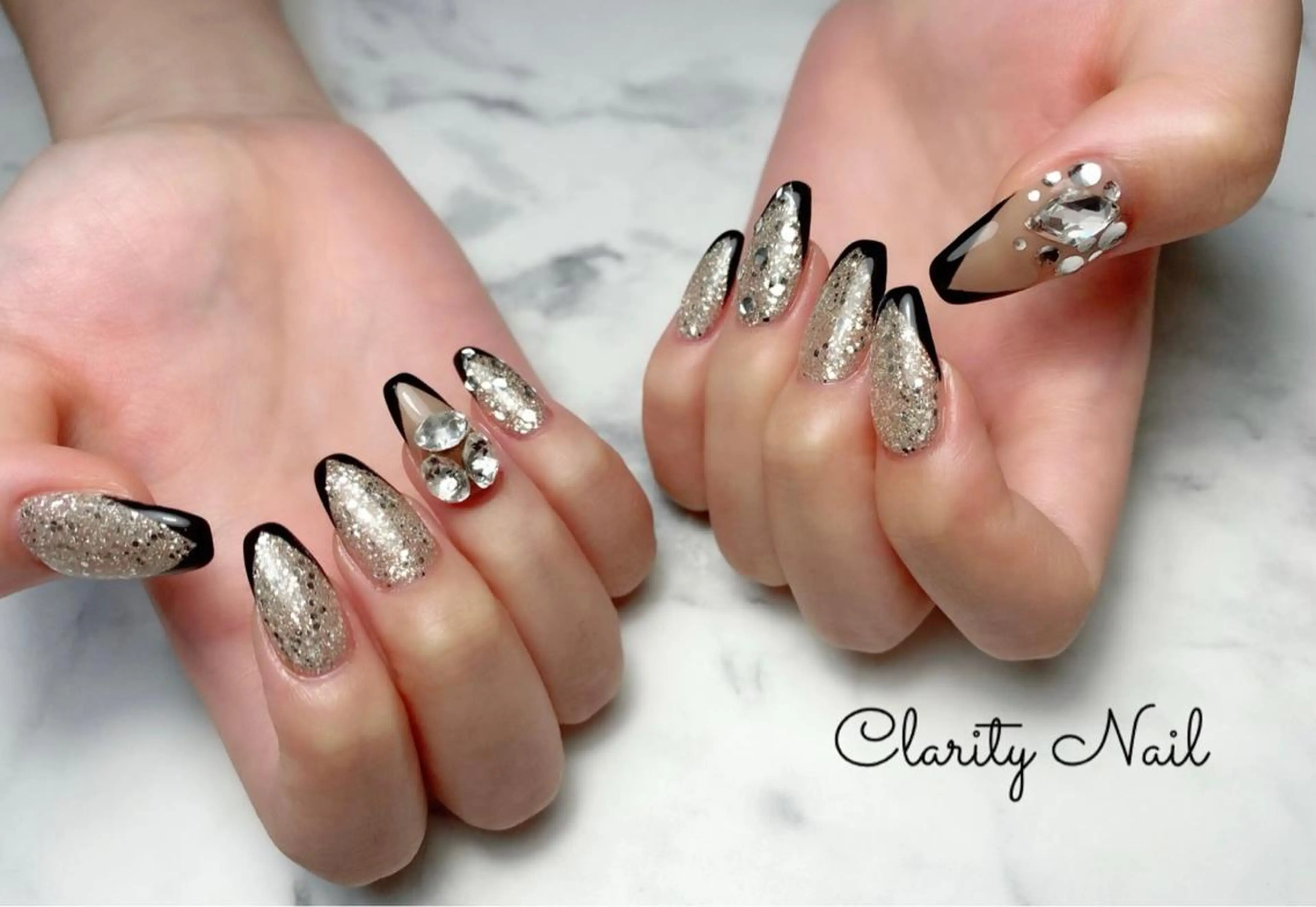 ネイル アートネイル 持ち込み ハンドネイル Clarity Nailのネイルデザイン