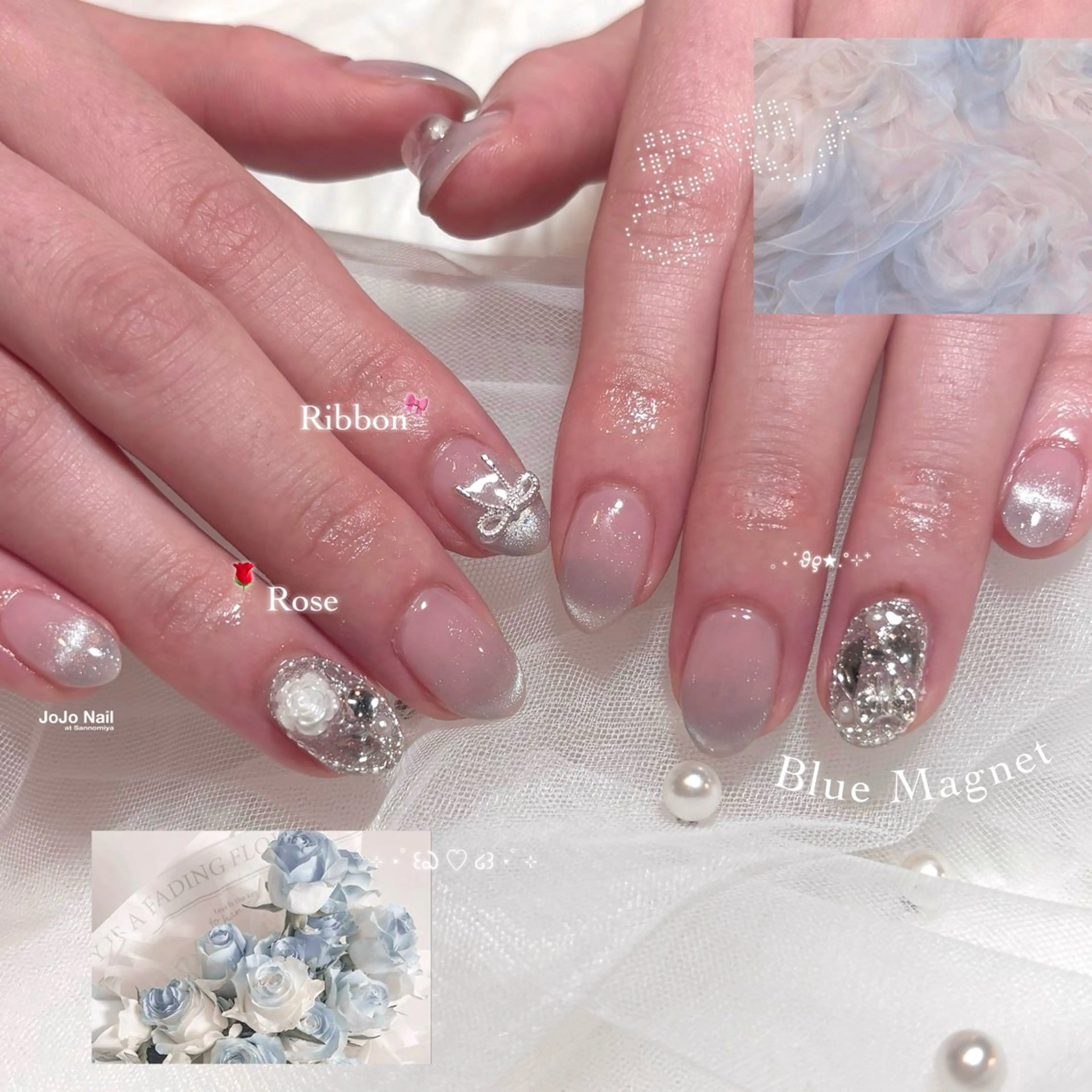 ネイル ハンドネイル SERINA.K /JOJO@三宮のネイルデザイン