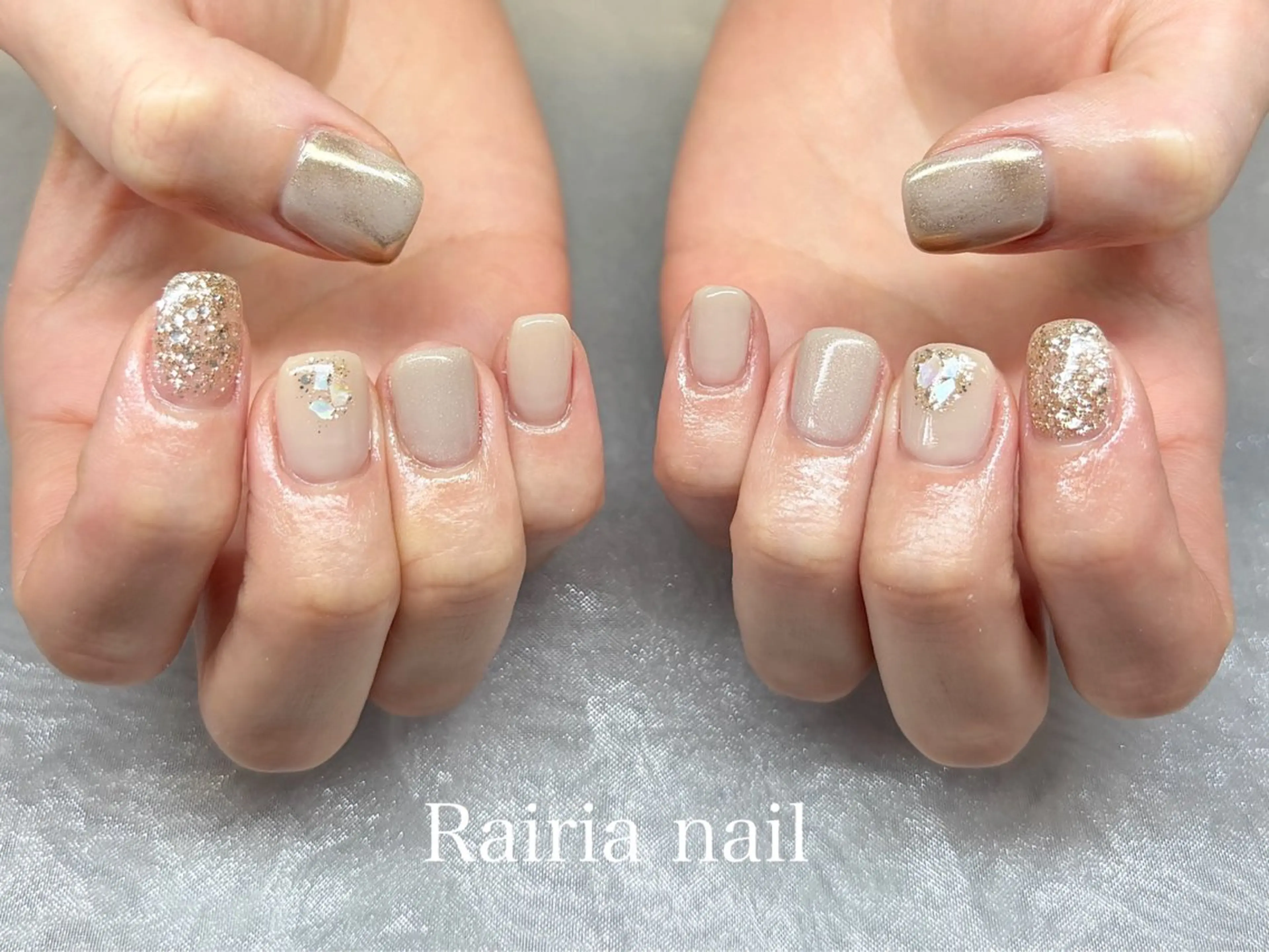 ネイル ハンドネイル Sato. Rairiaのネイルデザイン