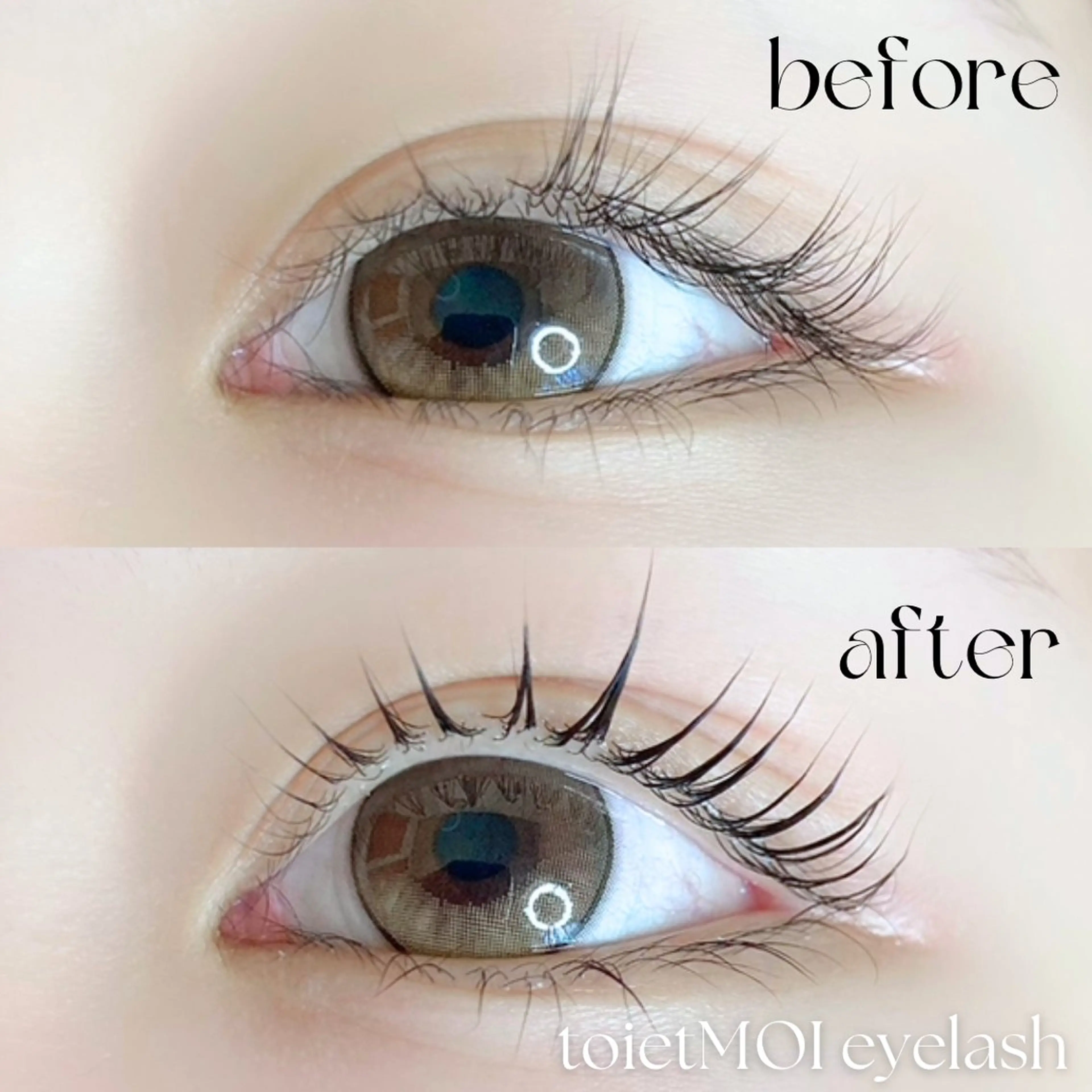 マツエク・マツパ 仲西 奈央のマツエク・マツパデザイン