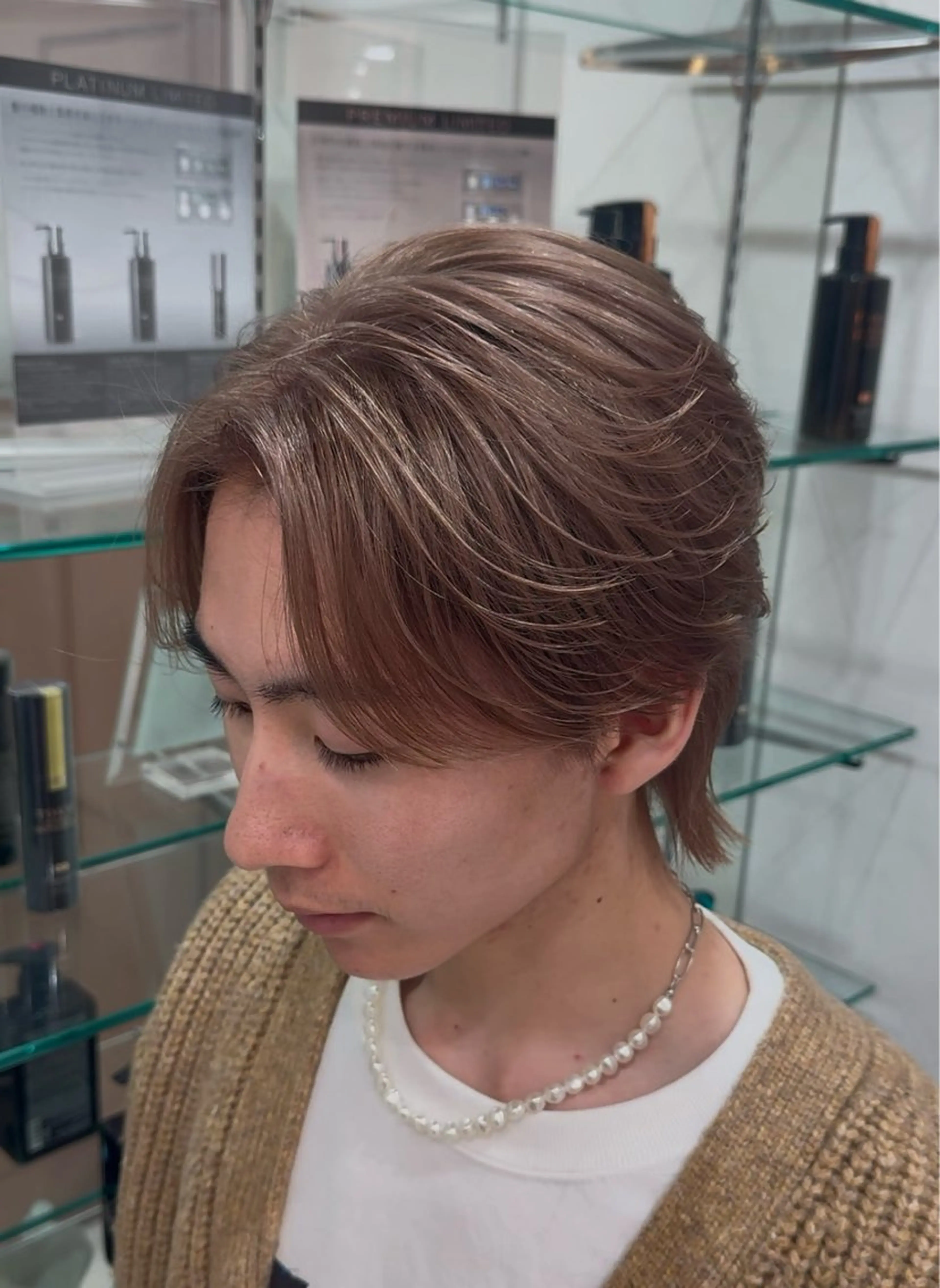 カラー メンズ 菅野 心悠/メンズヘアのヘアスタイル