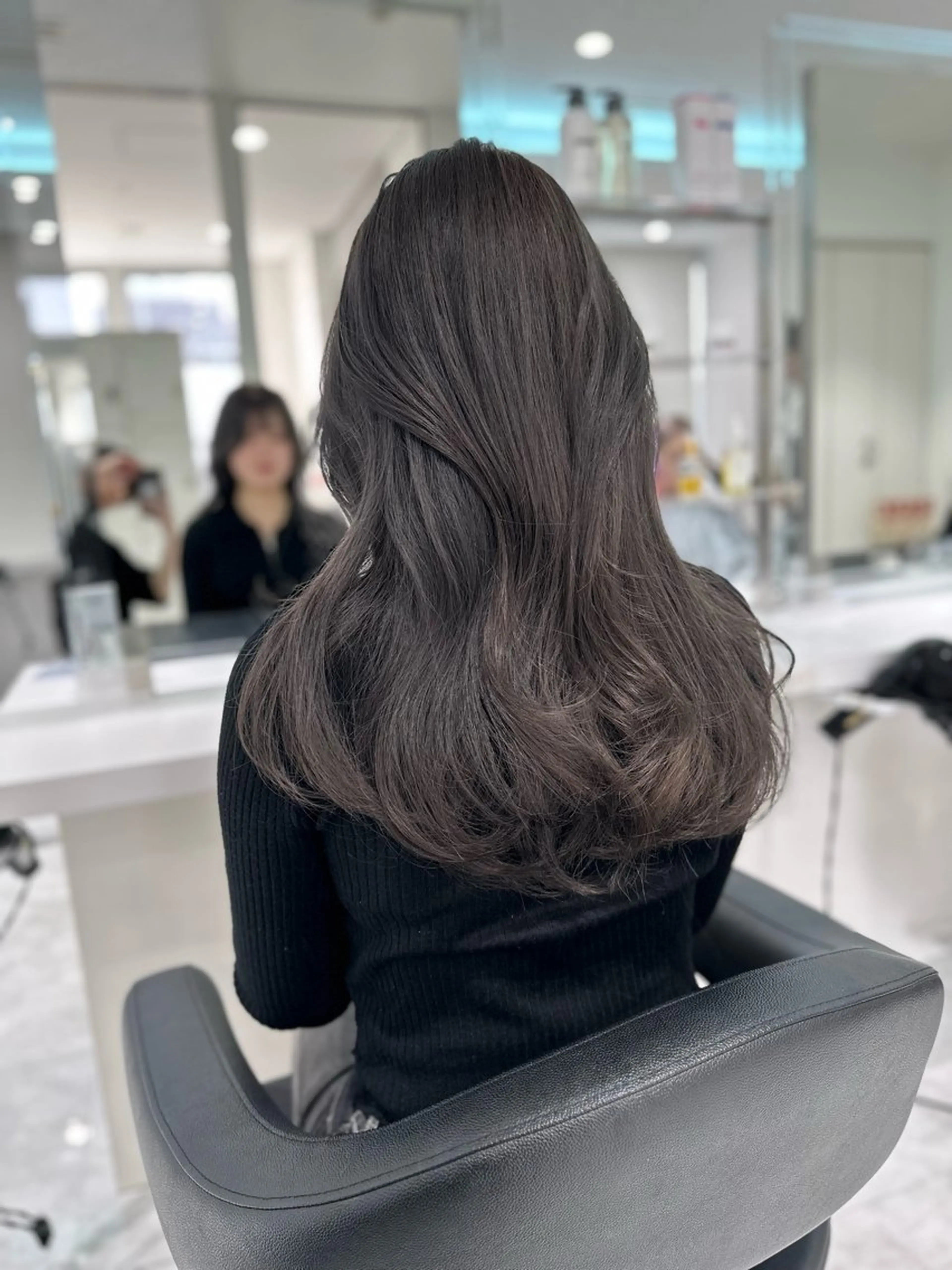 セミロング カラー 🌿透明感赤み消し Keishin🌿のヘアスタイル