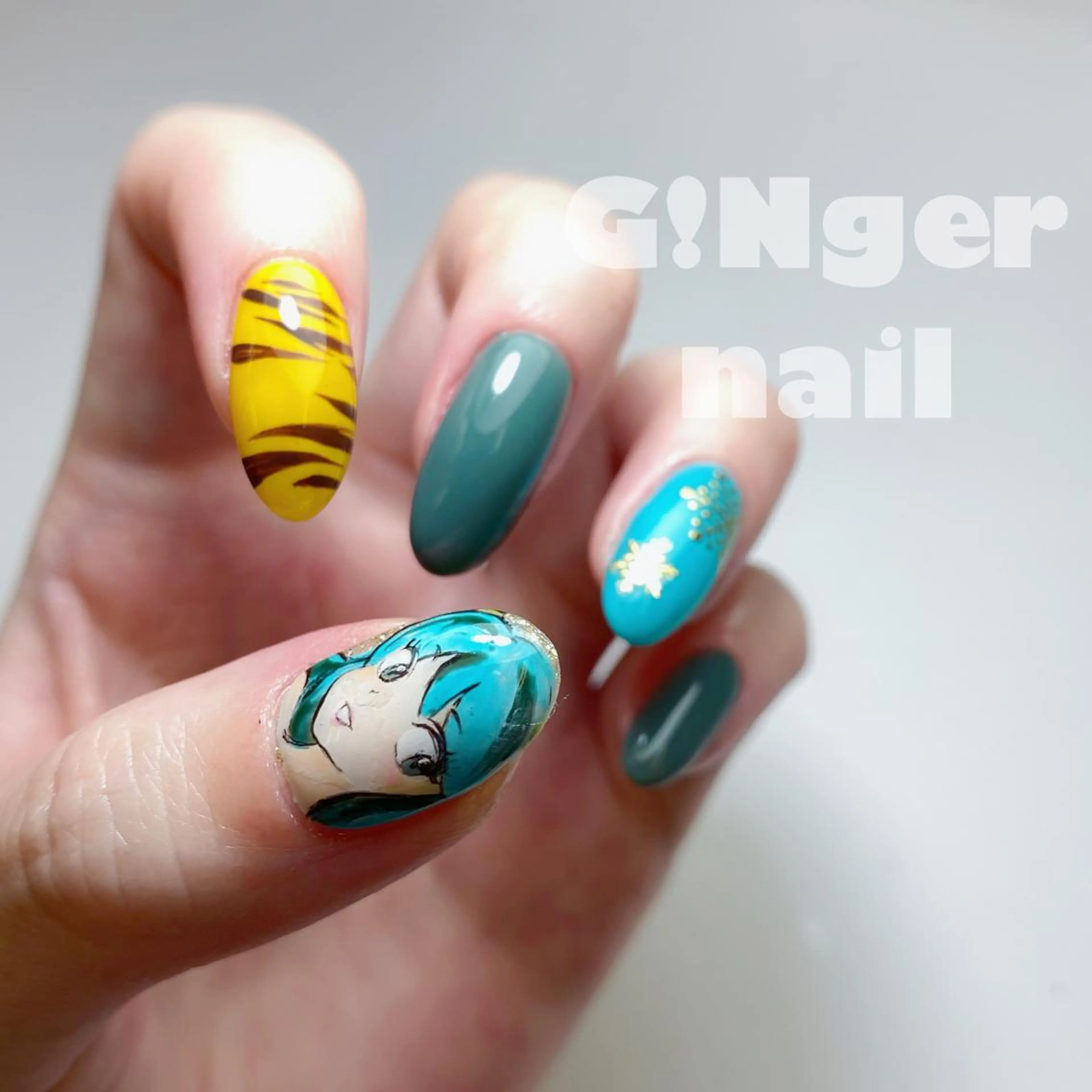 ネイル 代々木 GINGERNAILのネイルデザイン