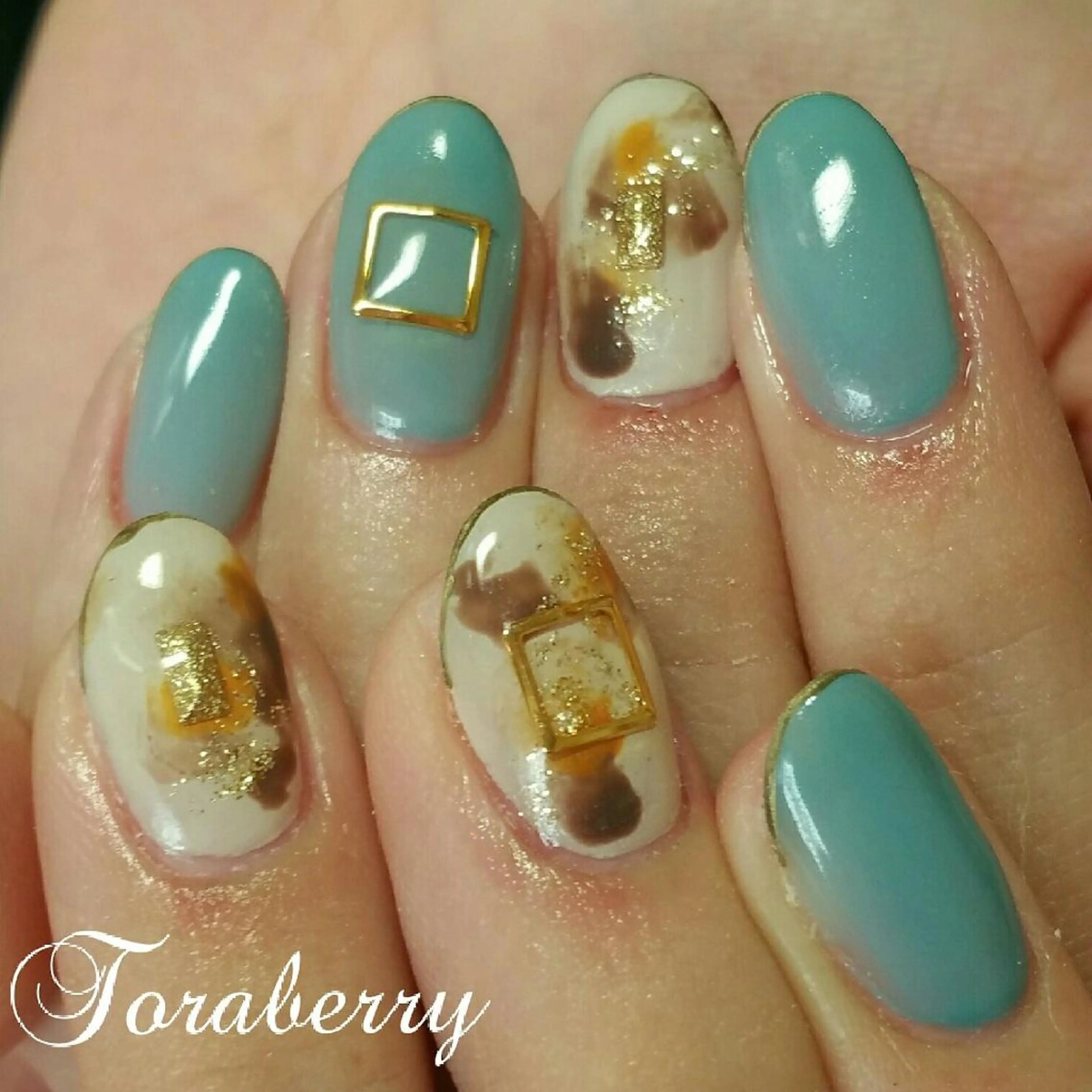 ネイル ニュアンスネイル ハンドネイル ネイリスト なつみのネイルデザイン