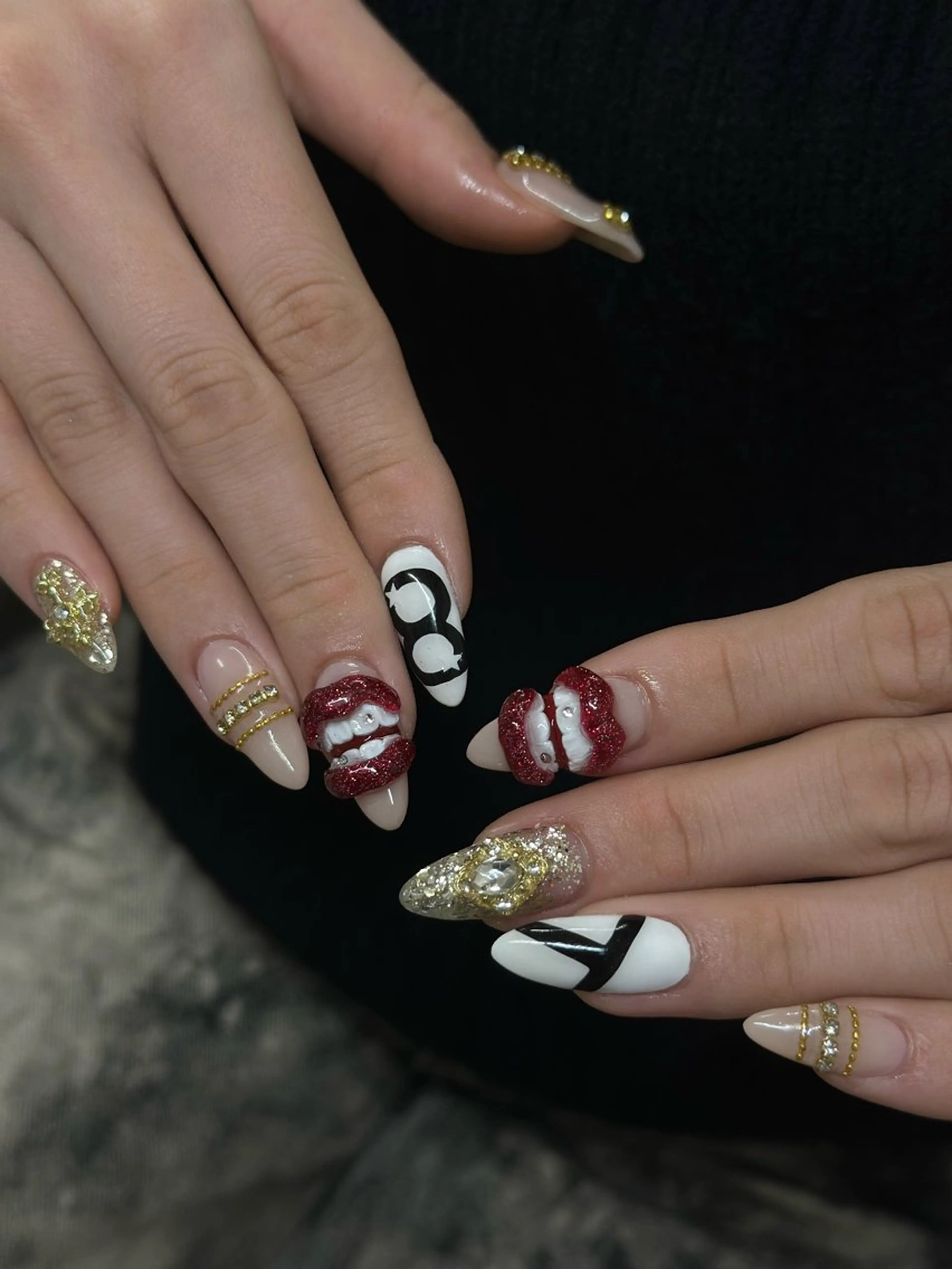 new open♬*゚【gel】アート10やり放題コース🐶オフ有❌リピーター様 指名料¥330の写真