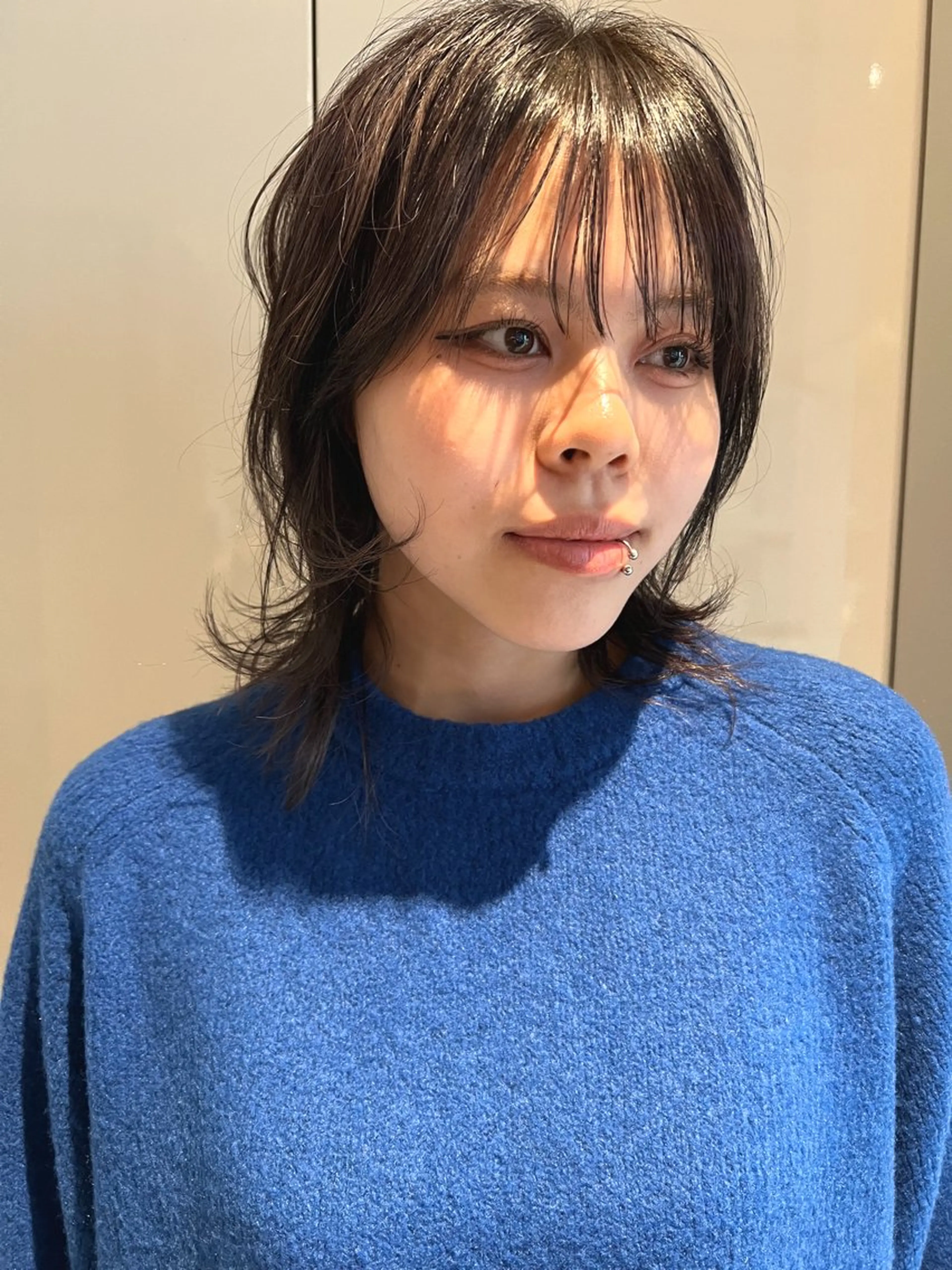 ミディアム レイヤーカット カット 大澤 叶方のヘアスタイル