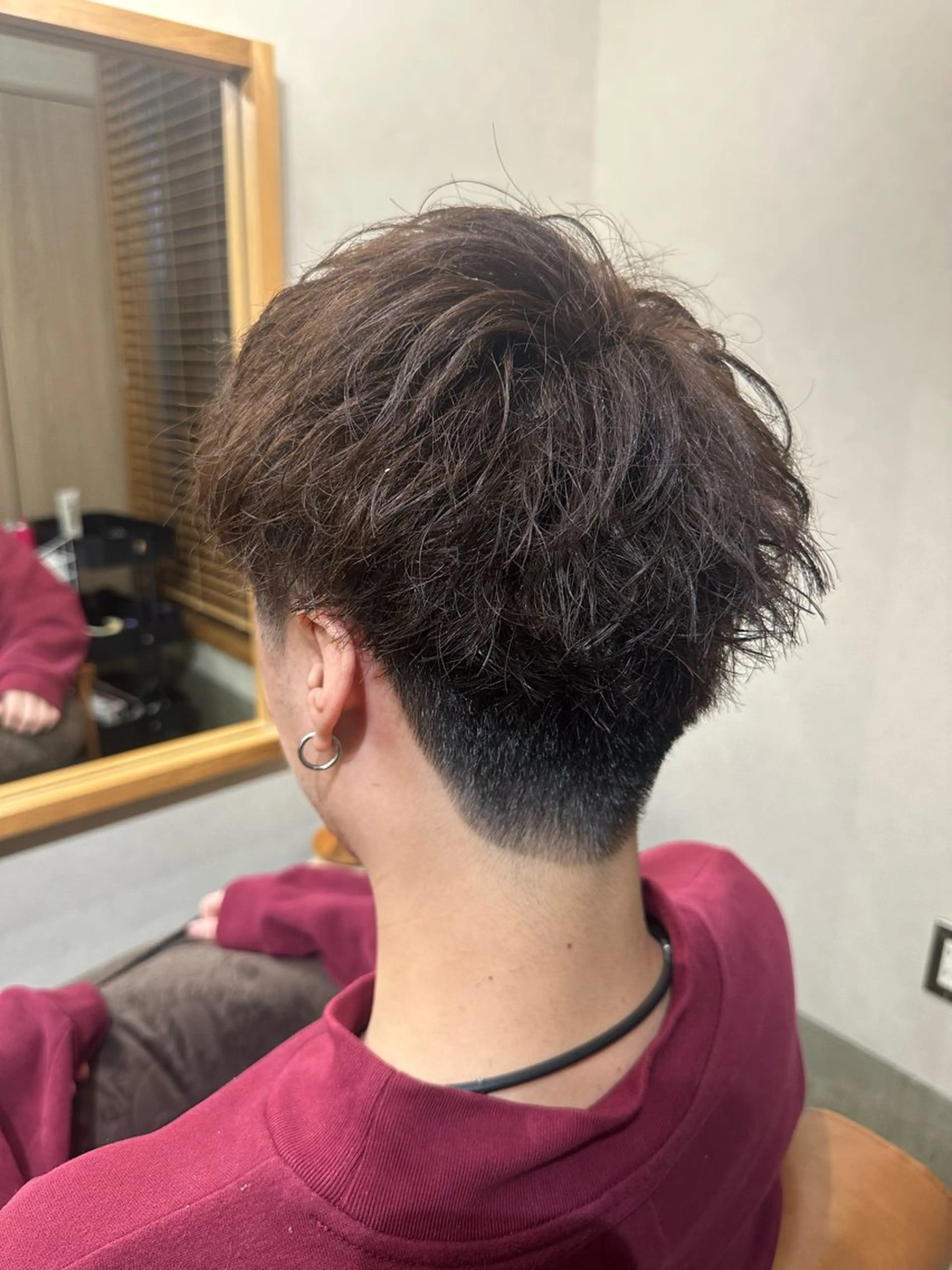 メンズ ヘアカラー 大石 楓のヘアスタイル