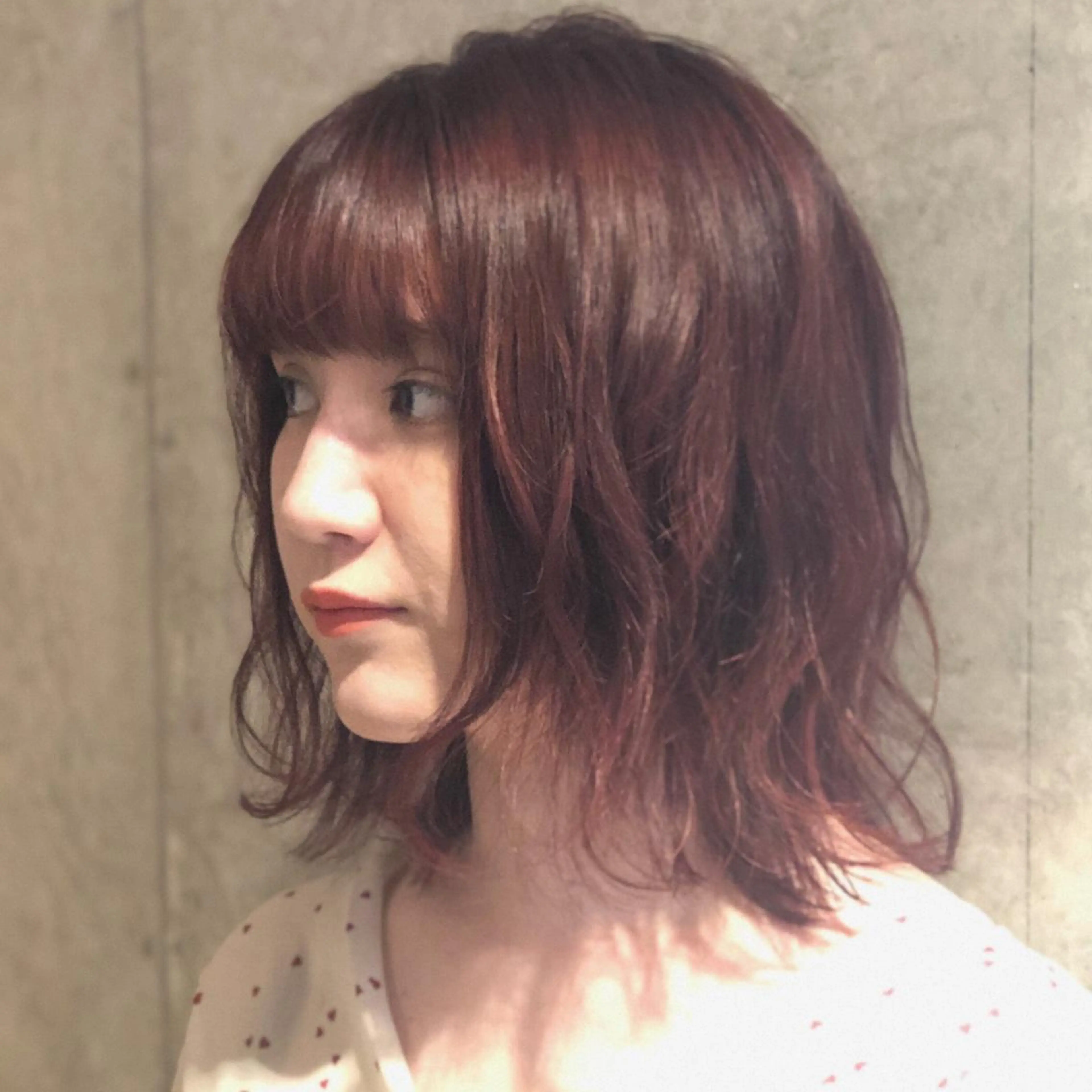 ミディアム カラー パーマ レイヤーカット カット ヘアカラー トリートメント PARK rooms所属・圧倒的な質感🧡 髪質改善/丸山晴菜のヘアスタイル