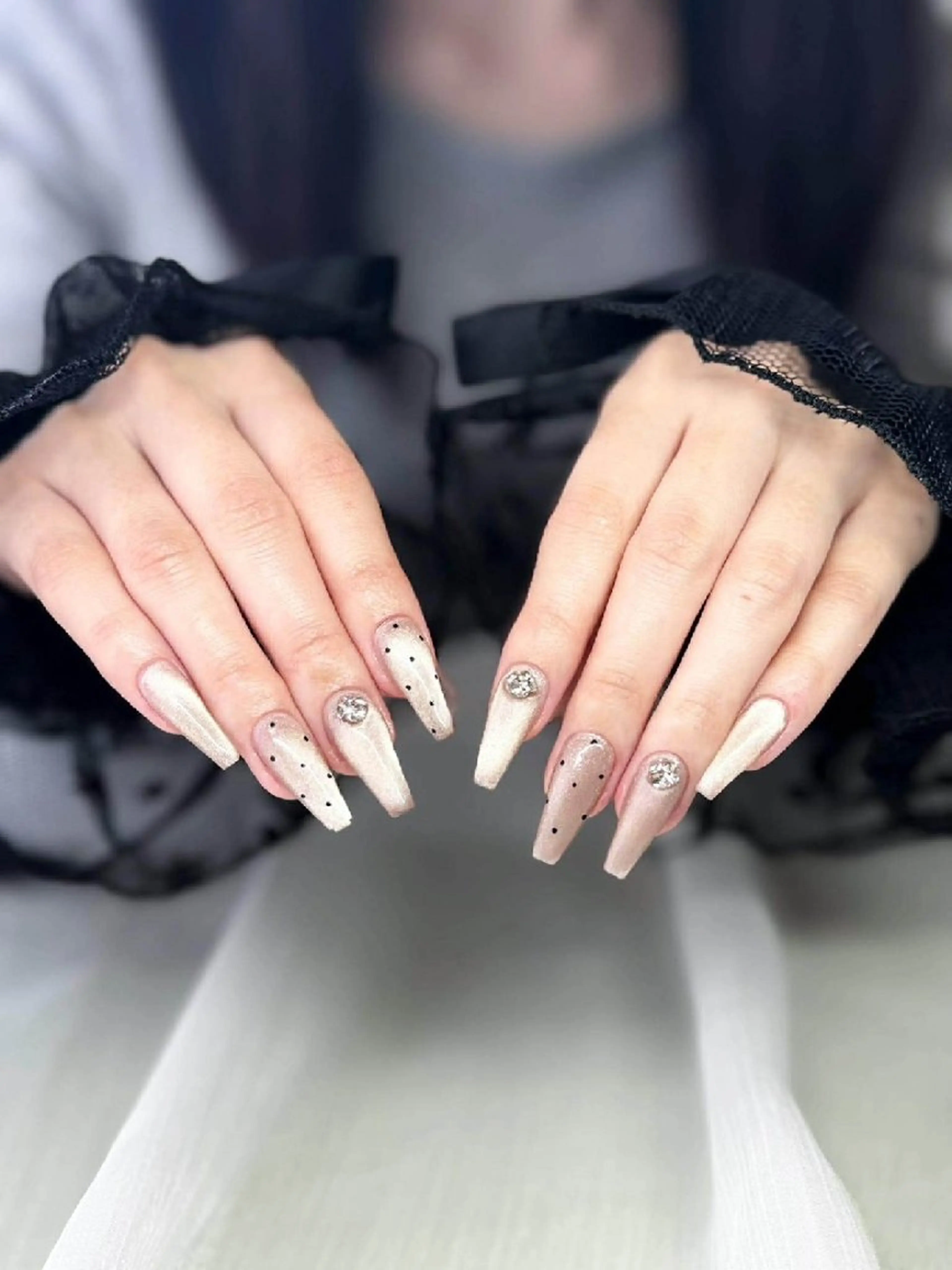 ネイル ハンドネイル 禅 博多駅ネイルサロンのネイルデザイン