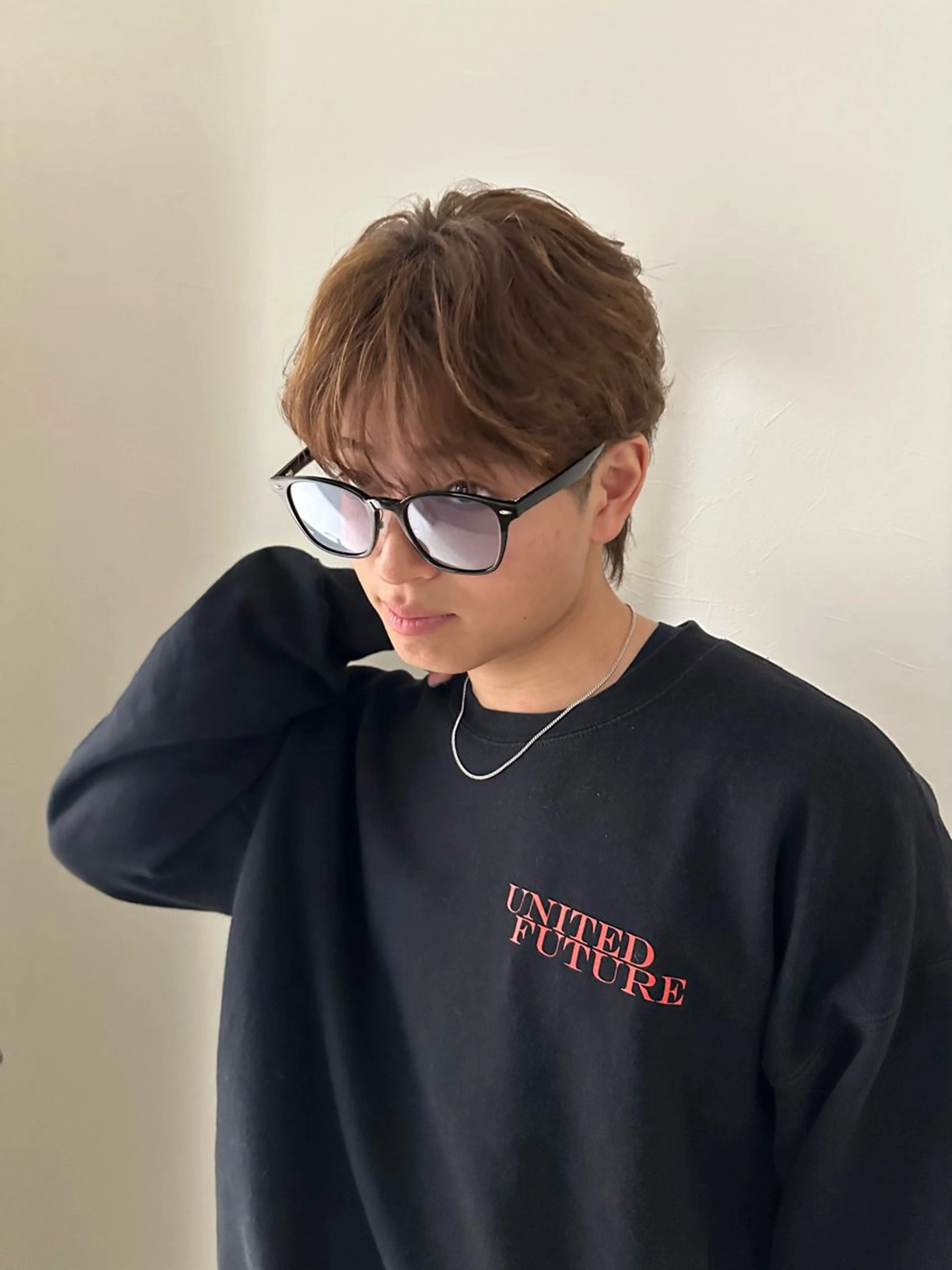 ショート パーマ メンズ メンズパーマ カット enrichミヤモト ヒロヤのヘアスタイル