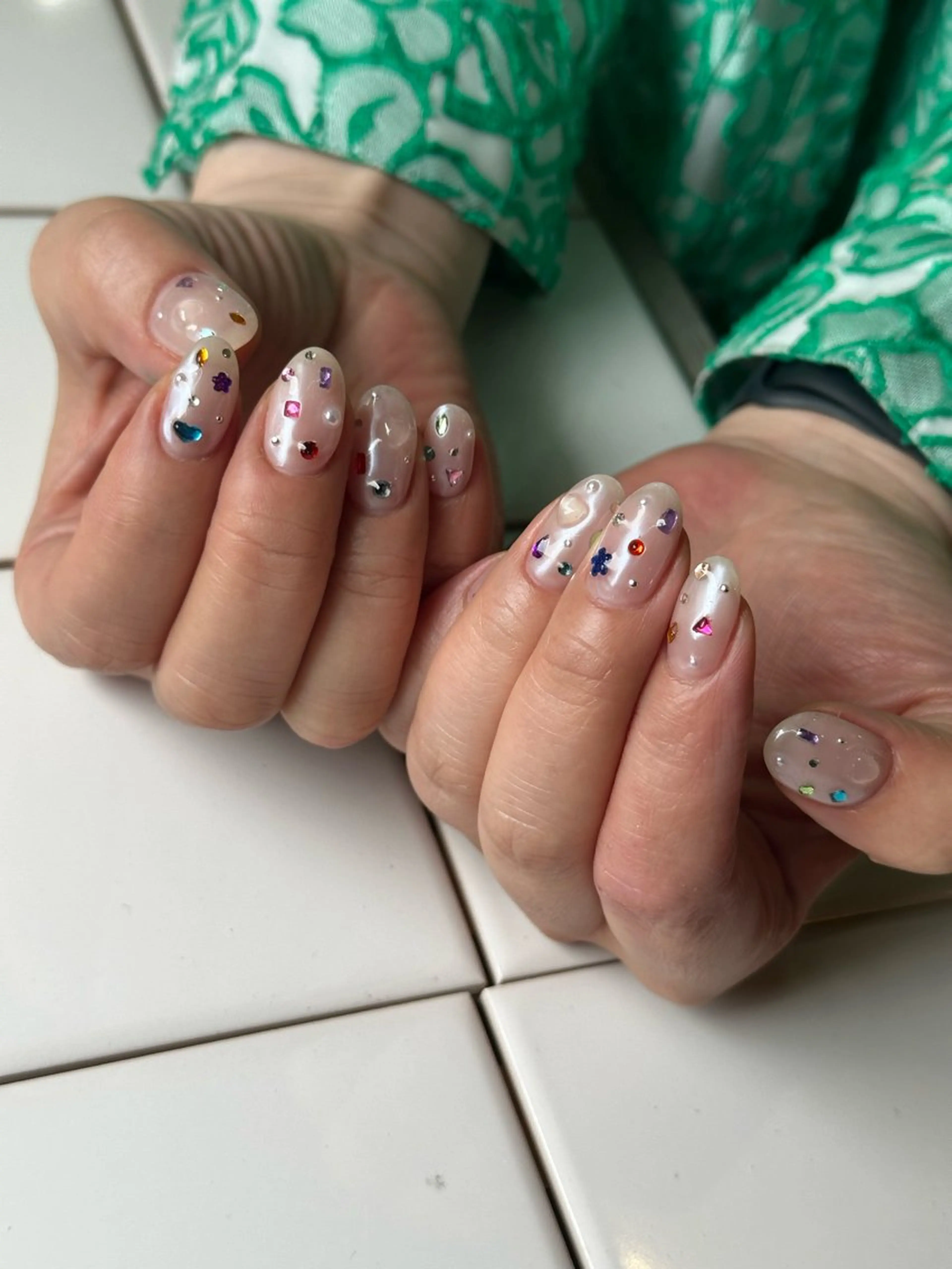 ネイル ニュアンスネイル ハンドネイル Natsuko 🪼のネイルデザイン