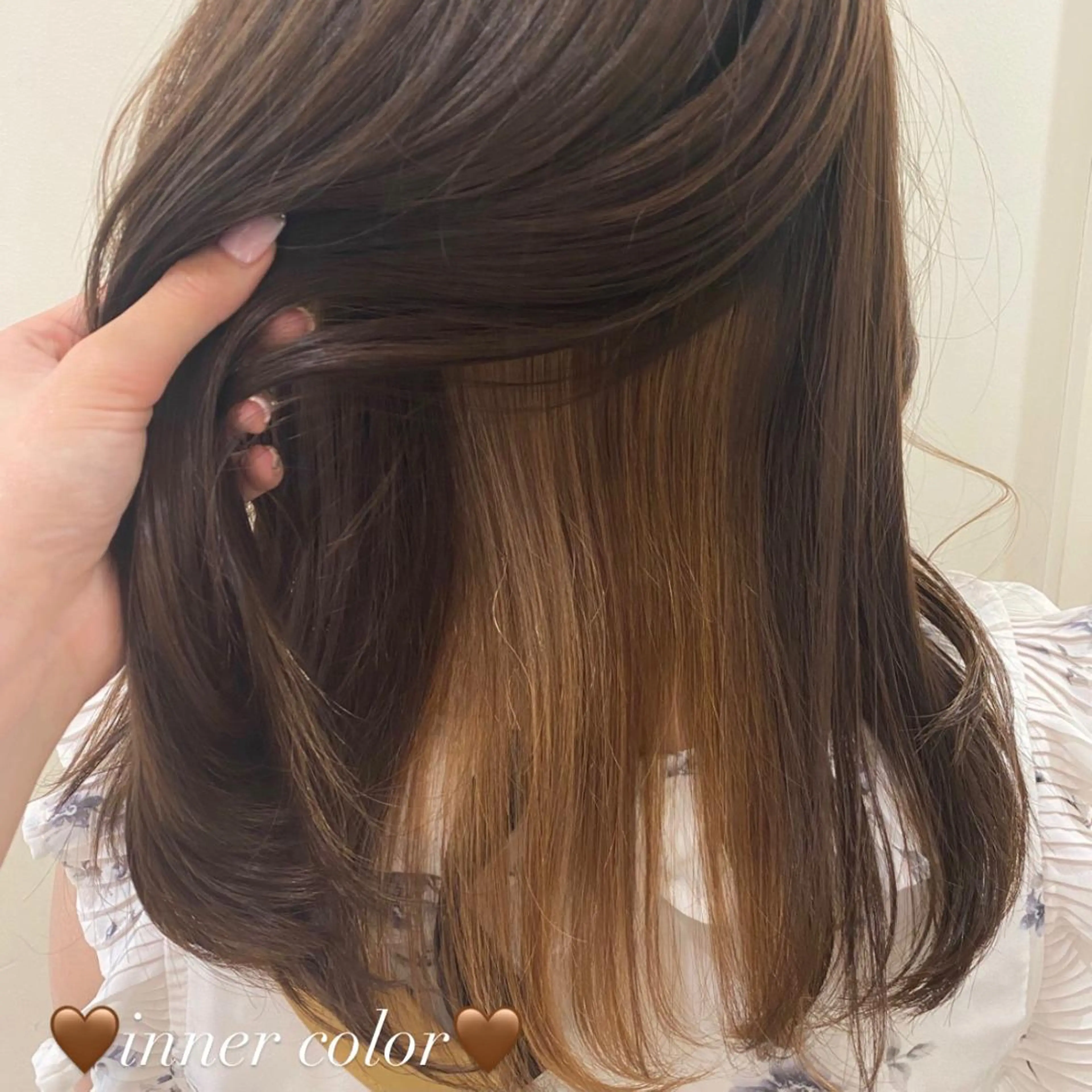 ロング ヘアカラー 艶カラー/韓国風ヘア 🩵shioneのヘアスタイル