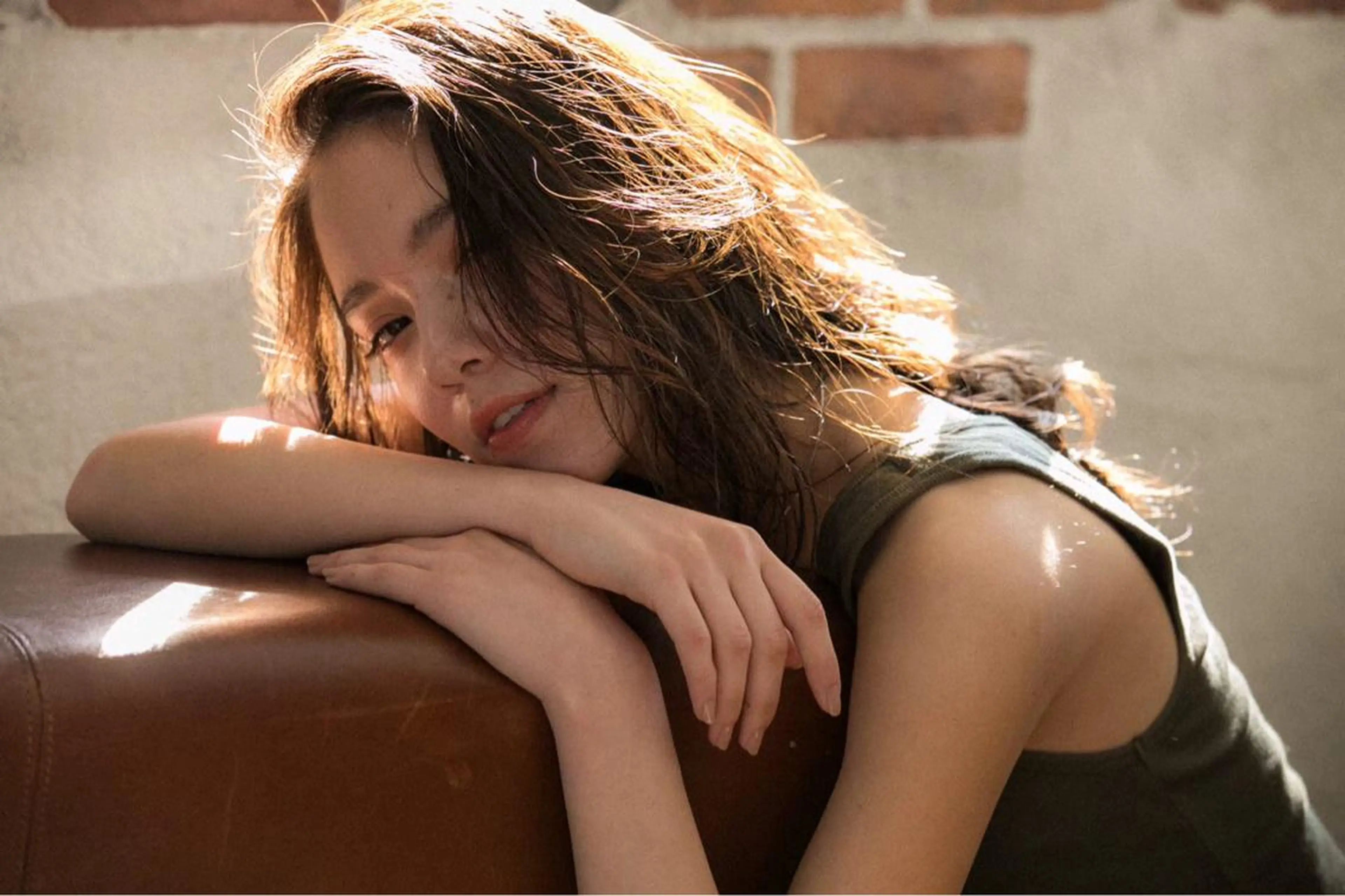 ロング カット トリートメント 韓国ヘア ♡tomimaのヘアスタイル