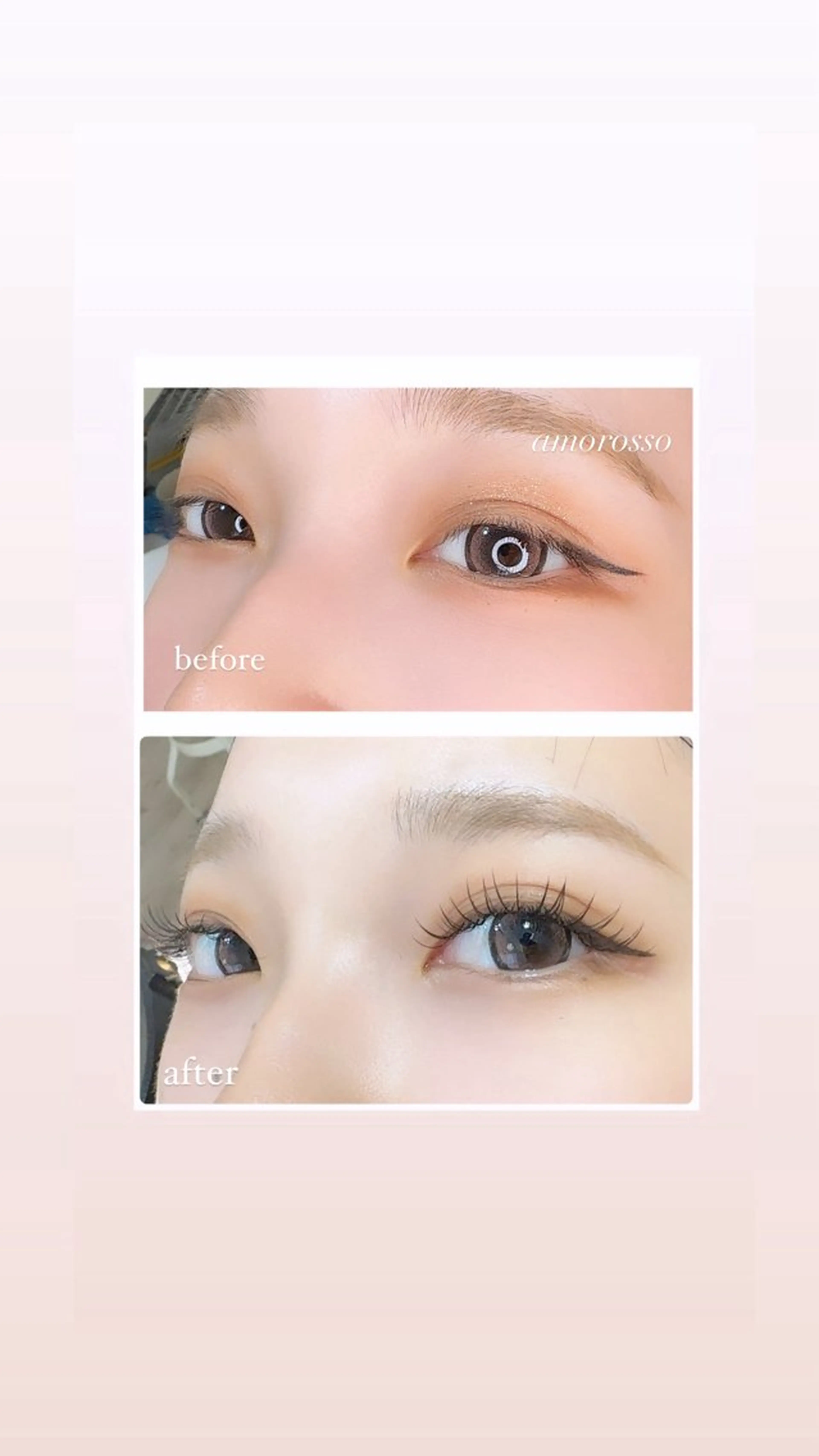 マツエク・マツパ バインドロック フラットラッシュ まつげパーマ マツエク アモロッソ 🐻Miiのマツエク・マツパデザイン