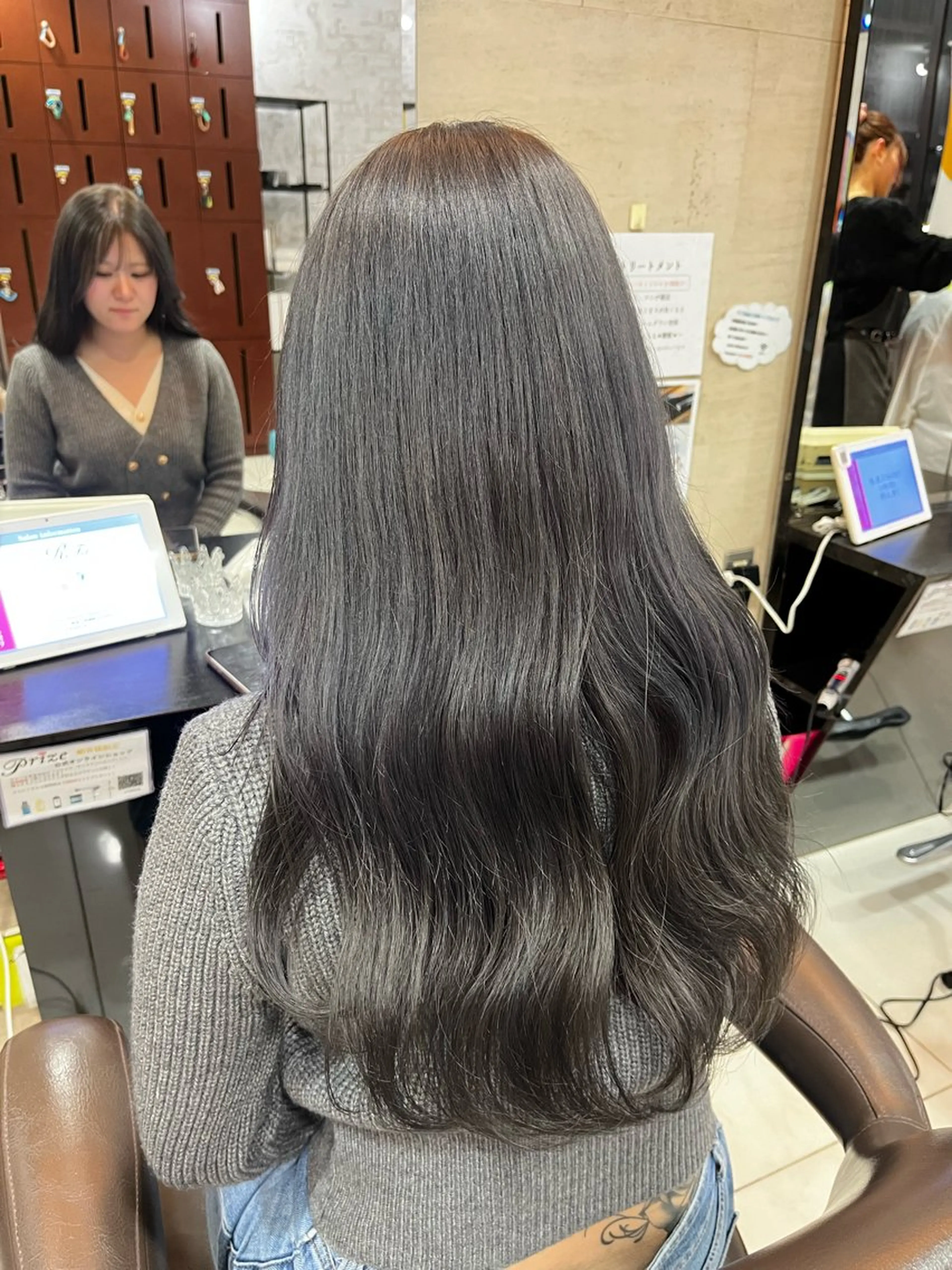 ロング 艶髪ブリーチカラー 💗manaka💗のヘアスタイル