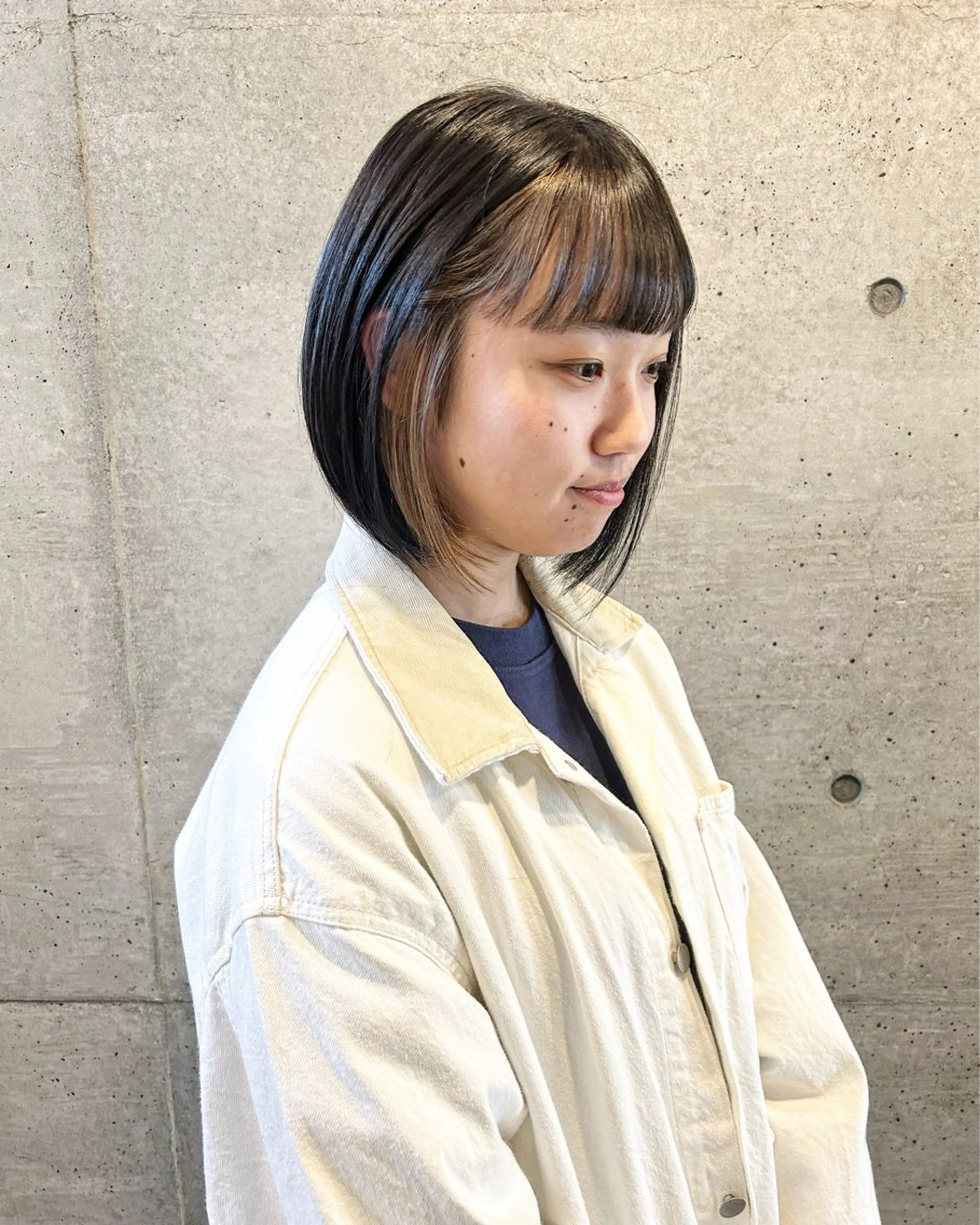 ショート カラー ベージュカラー ブリーチ カット ヘアカラー トリートメント 後藤紗英/髪質改善 /オリーブベージュのヘアスタイル