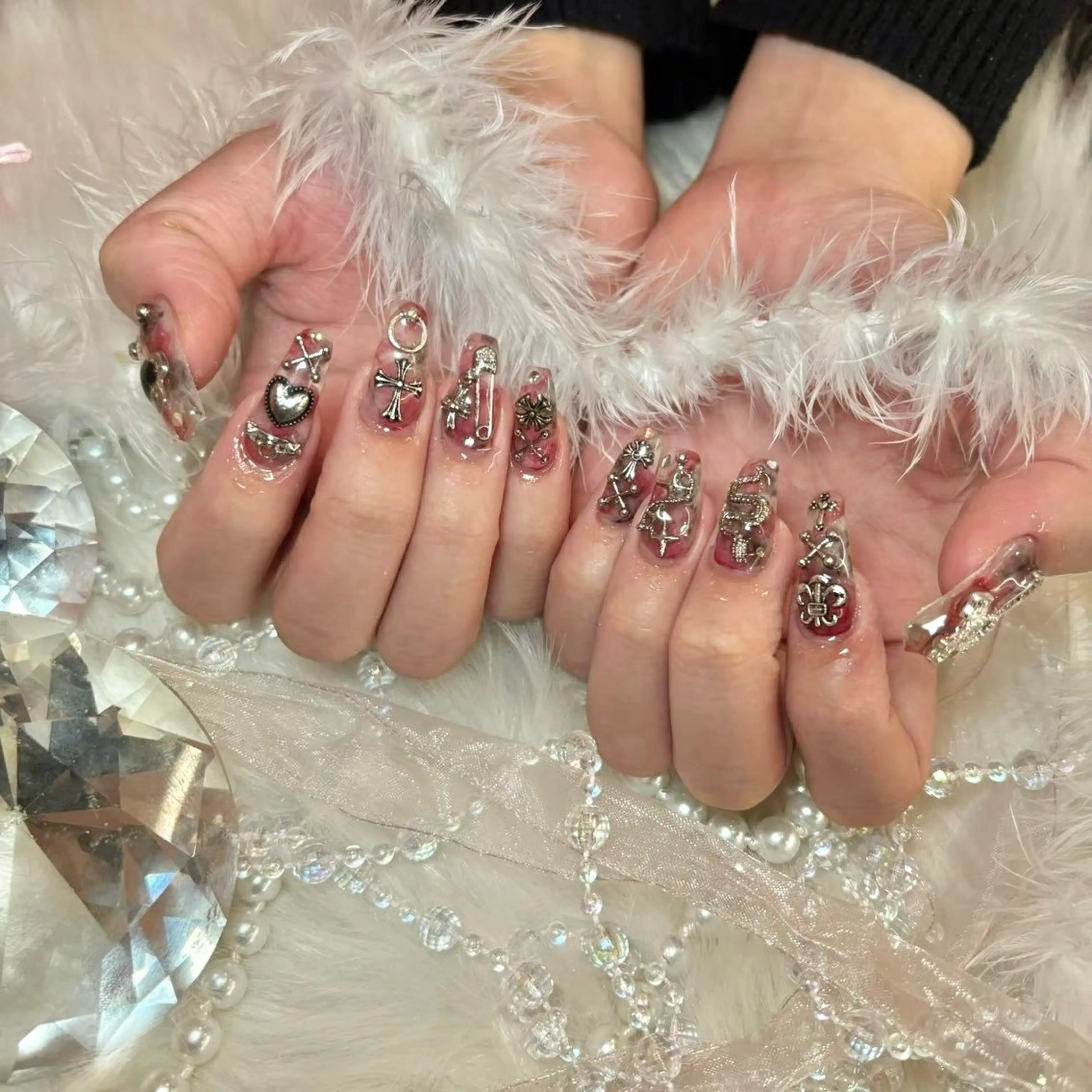 セミロング mionail 八木のネイルデザイン