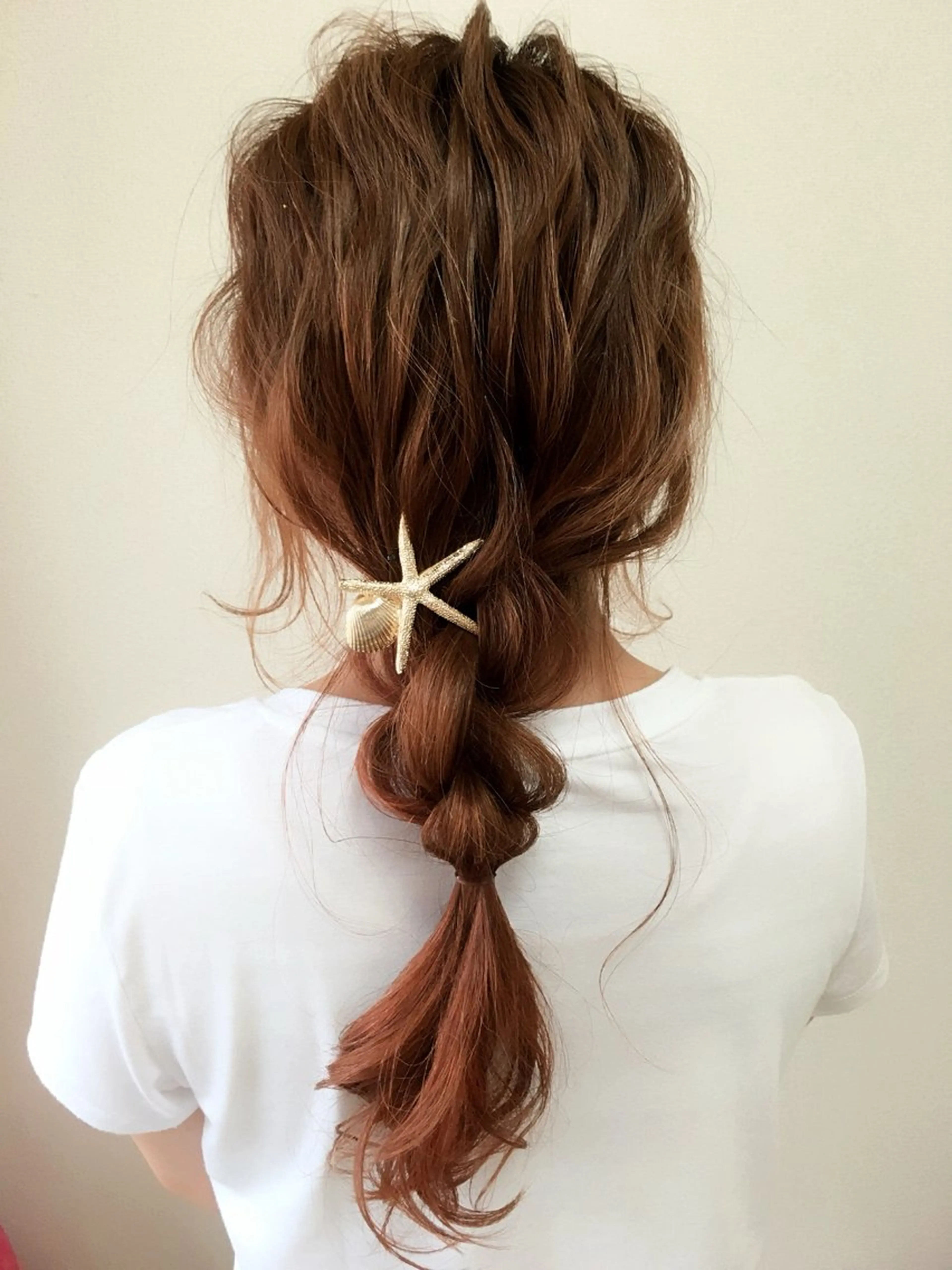 カラー ヘアアレンジ 塚本 昂のヘアスタイル