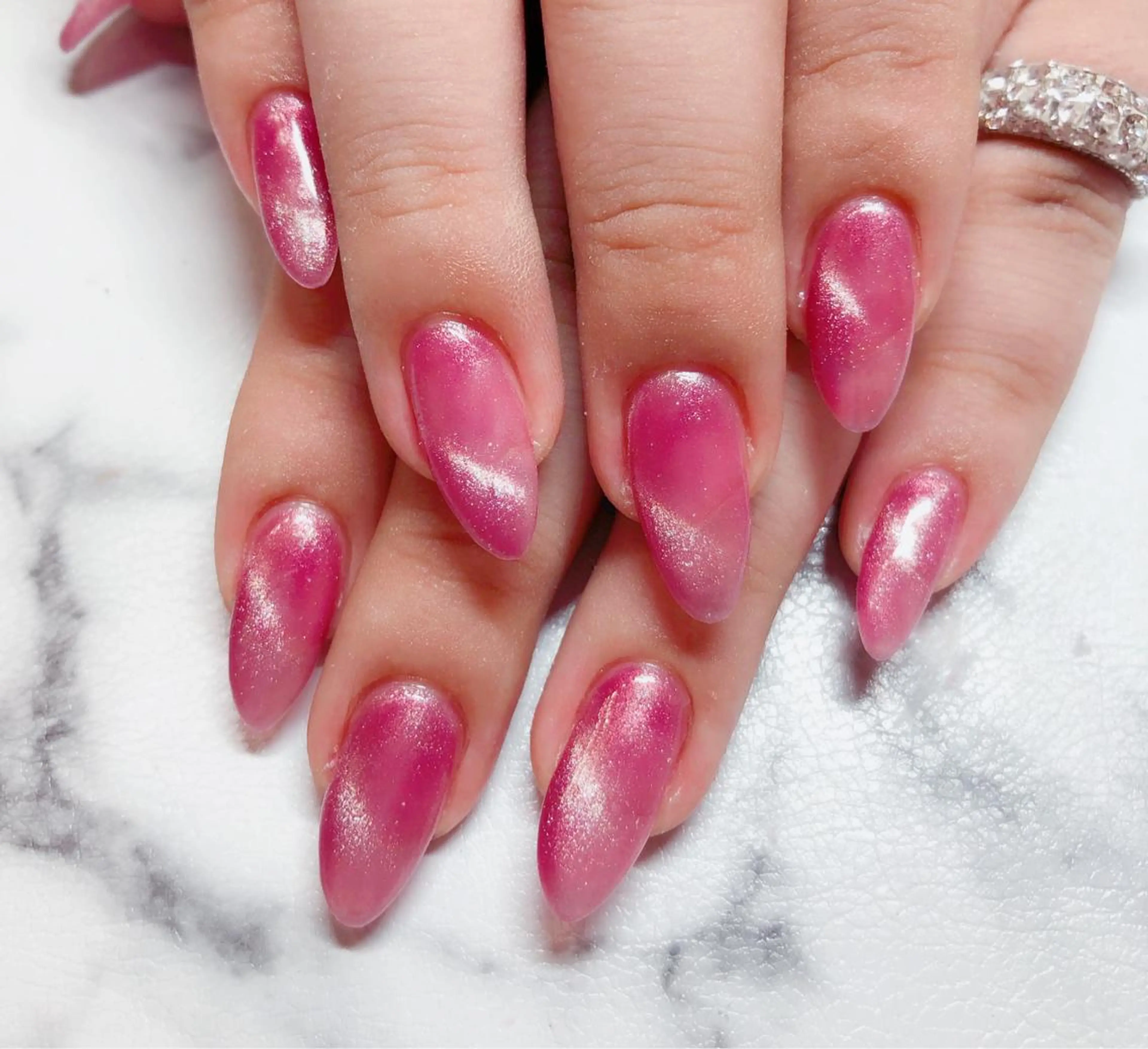 ネイル マジック ミラーのネイルデザイン