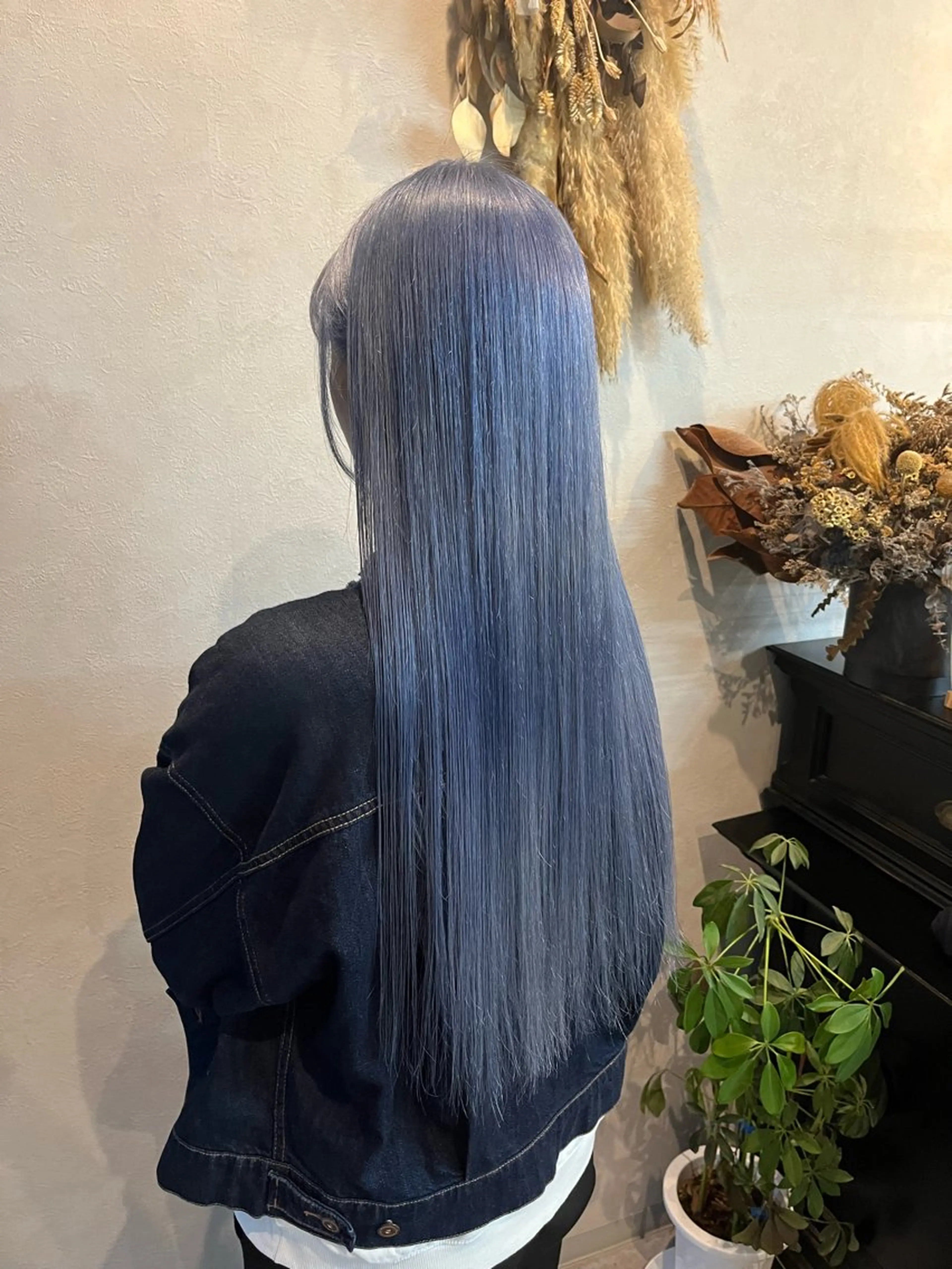 ロング 前田 美里のヘアスタイル