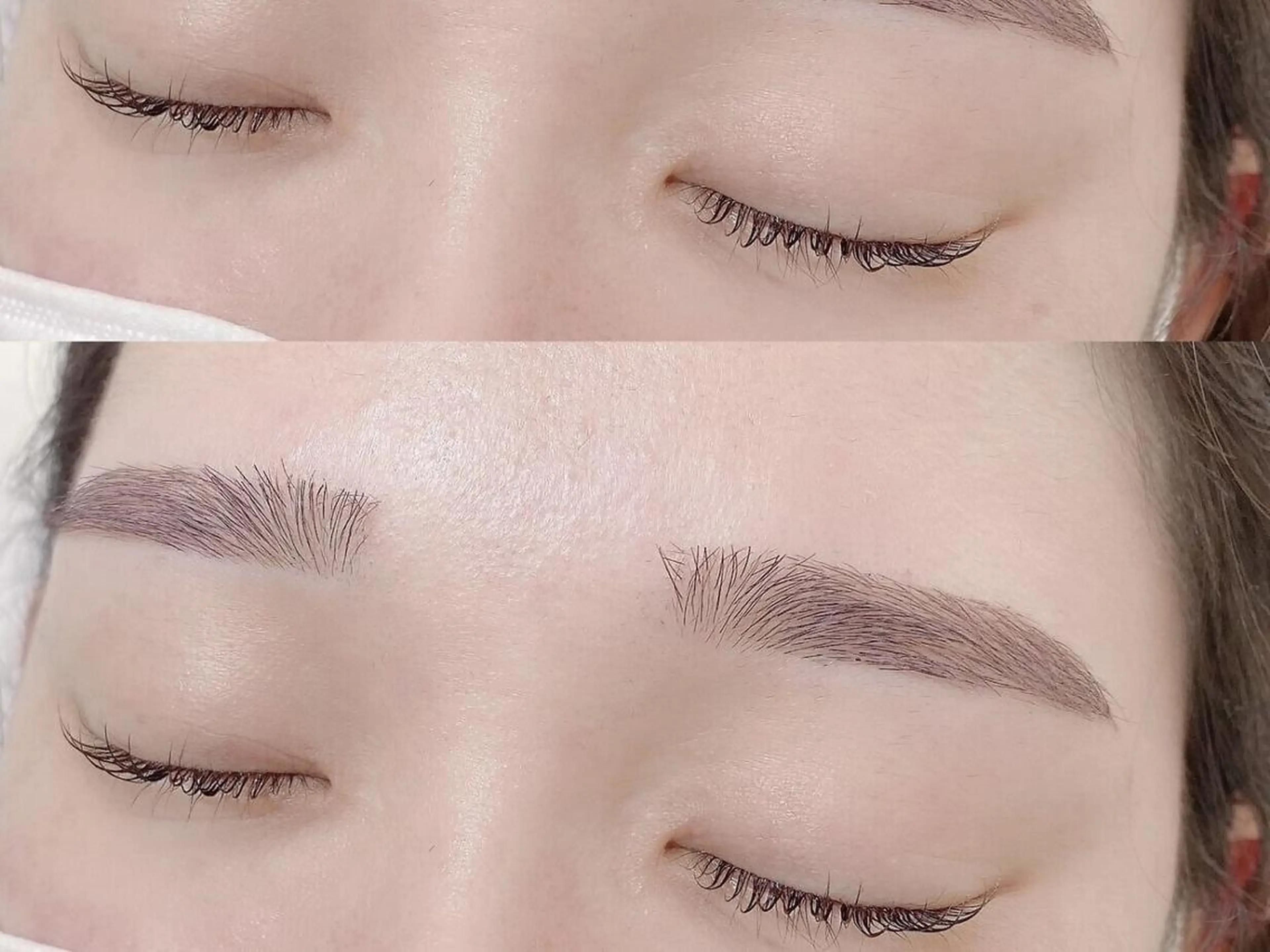 アイブロウ ハリウッドブロウリフト メンズアイブロウ 眉毛ワックス脱毛 眉毛ワックス特化 Cil 中崎町🌿のマツエク・マツパデザイン