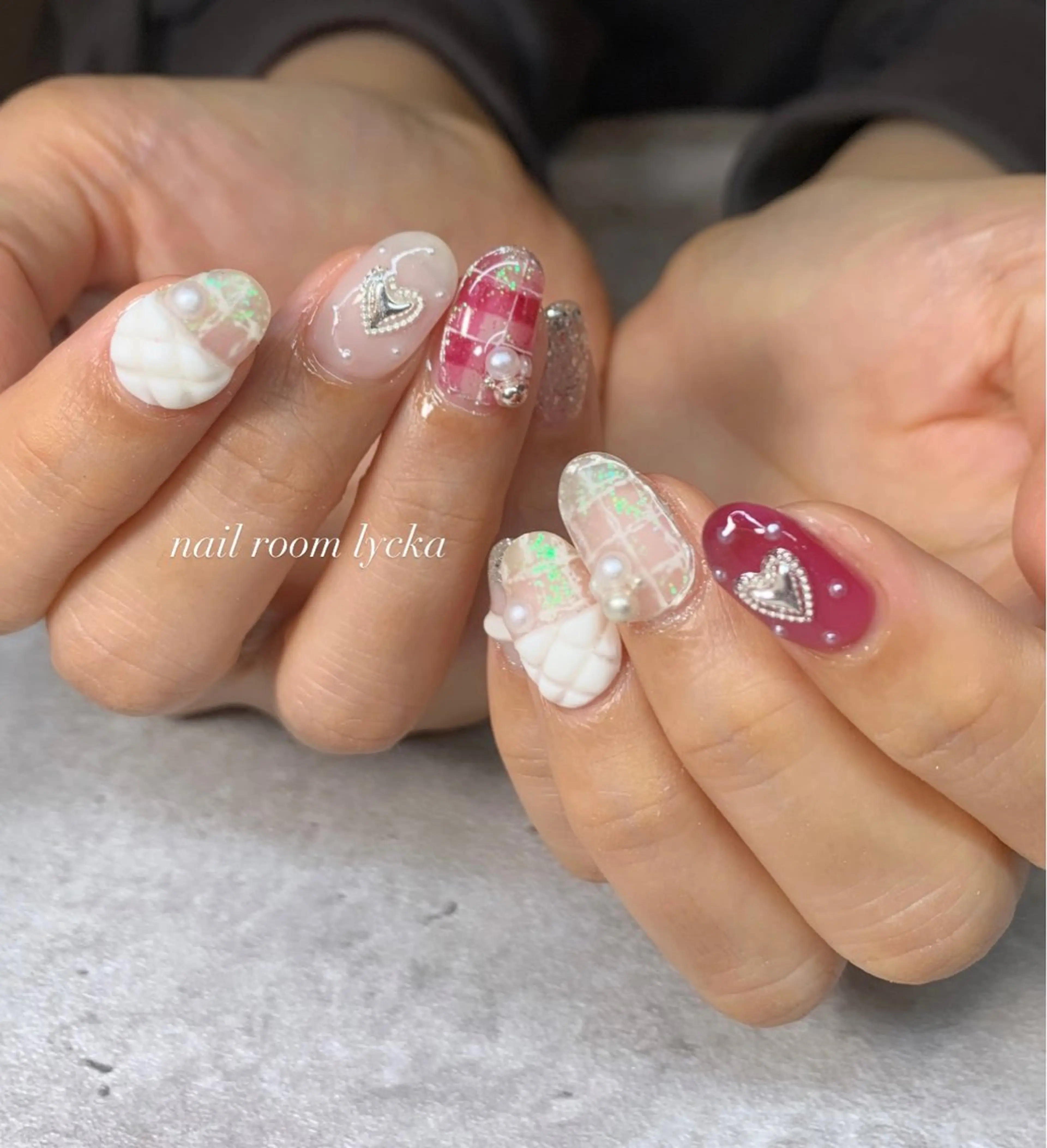 ネイル ﾈｲﾙﾙｰﾑﾘｯｶ 𝐦𝐚𝐲𝐮のネイルデザイン