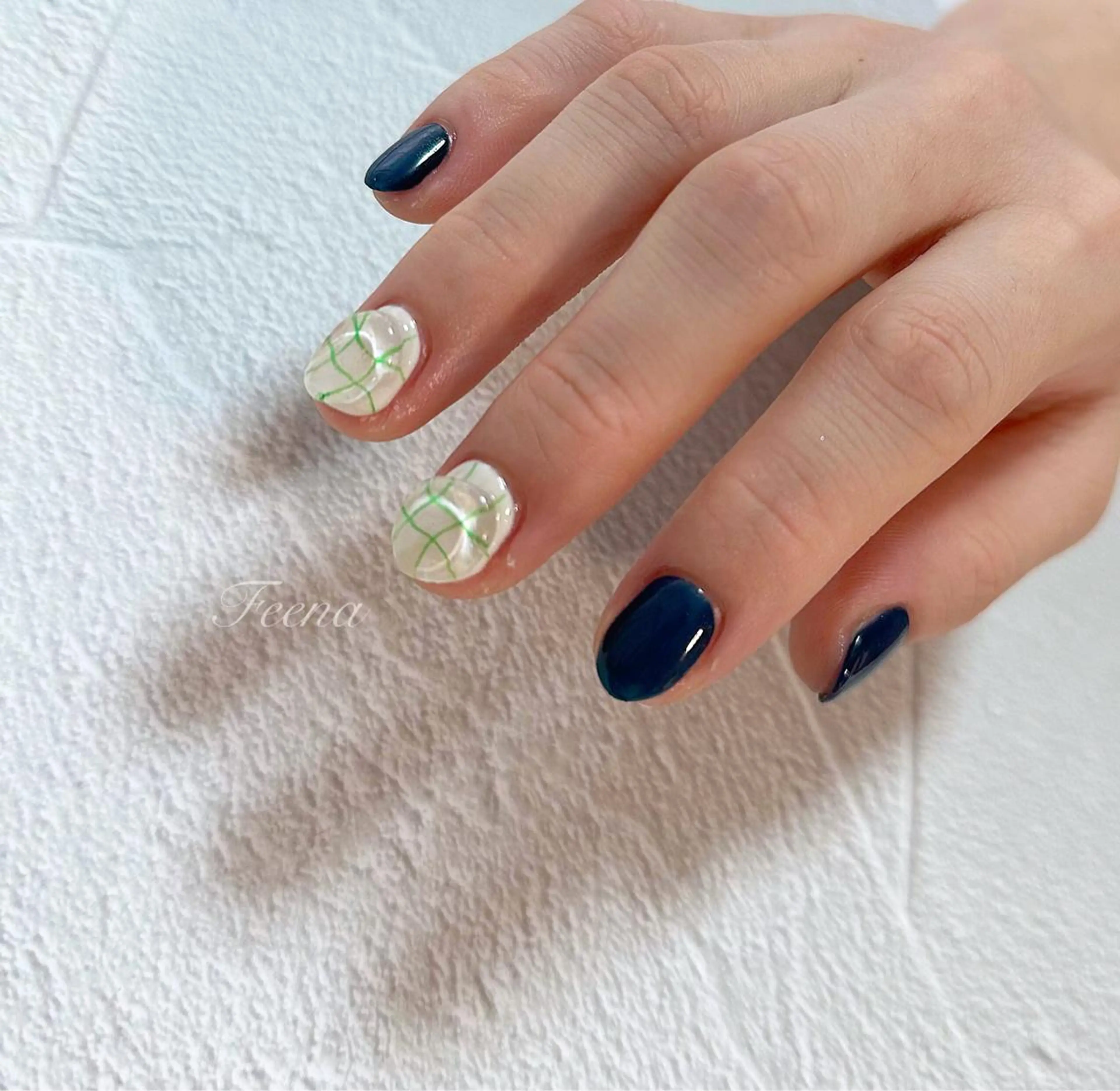 ネイル amu nail. RINAのネイルデザイン