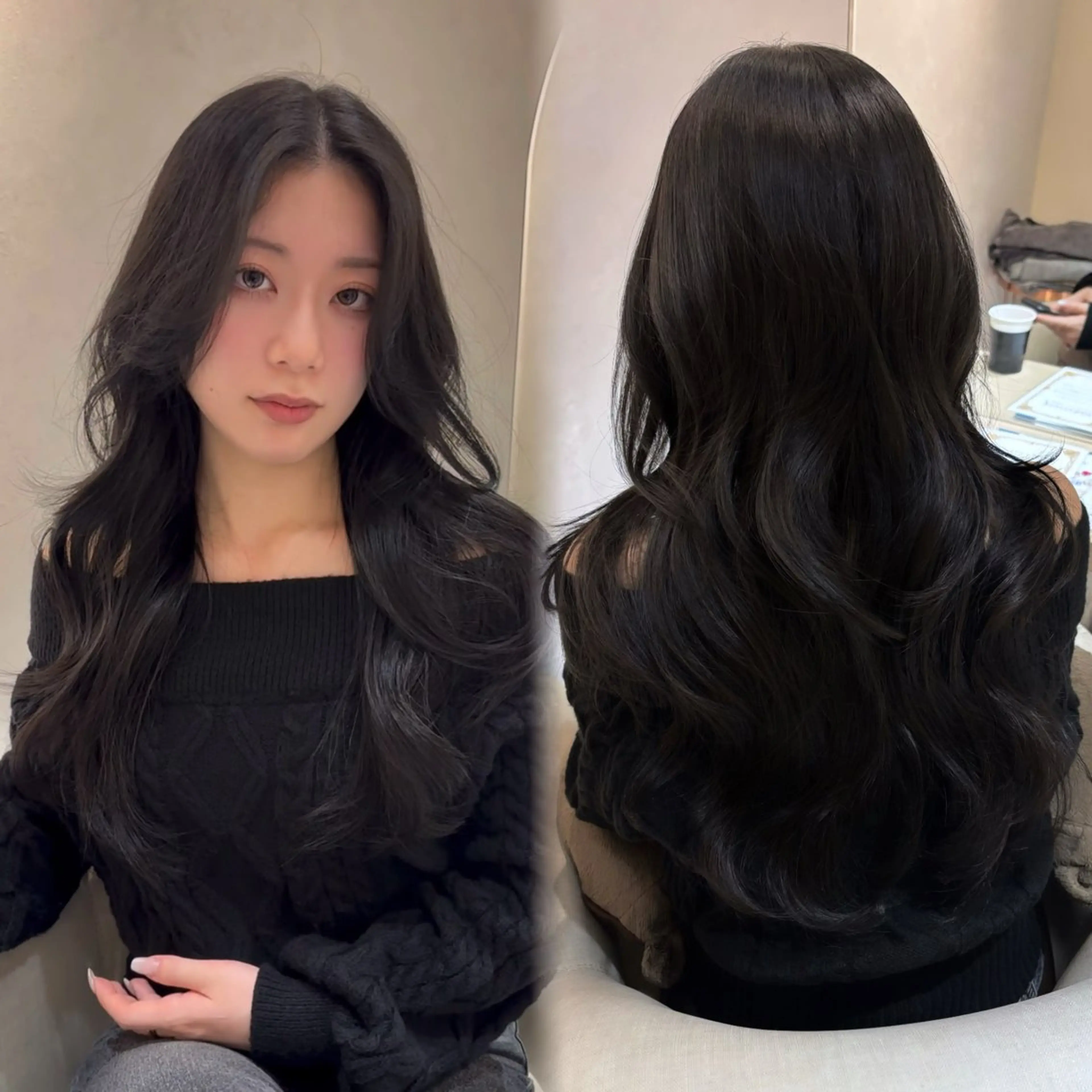 【🌟3.4月限定カット無料🌟】✨イルミナカラー＋髪質改善ULTOWA or 13stepオージュアTR＋ヘッドスパ✨の写真