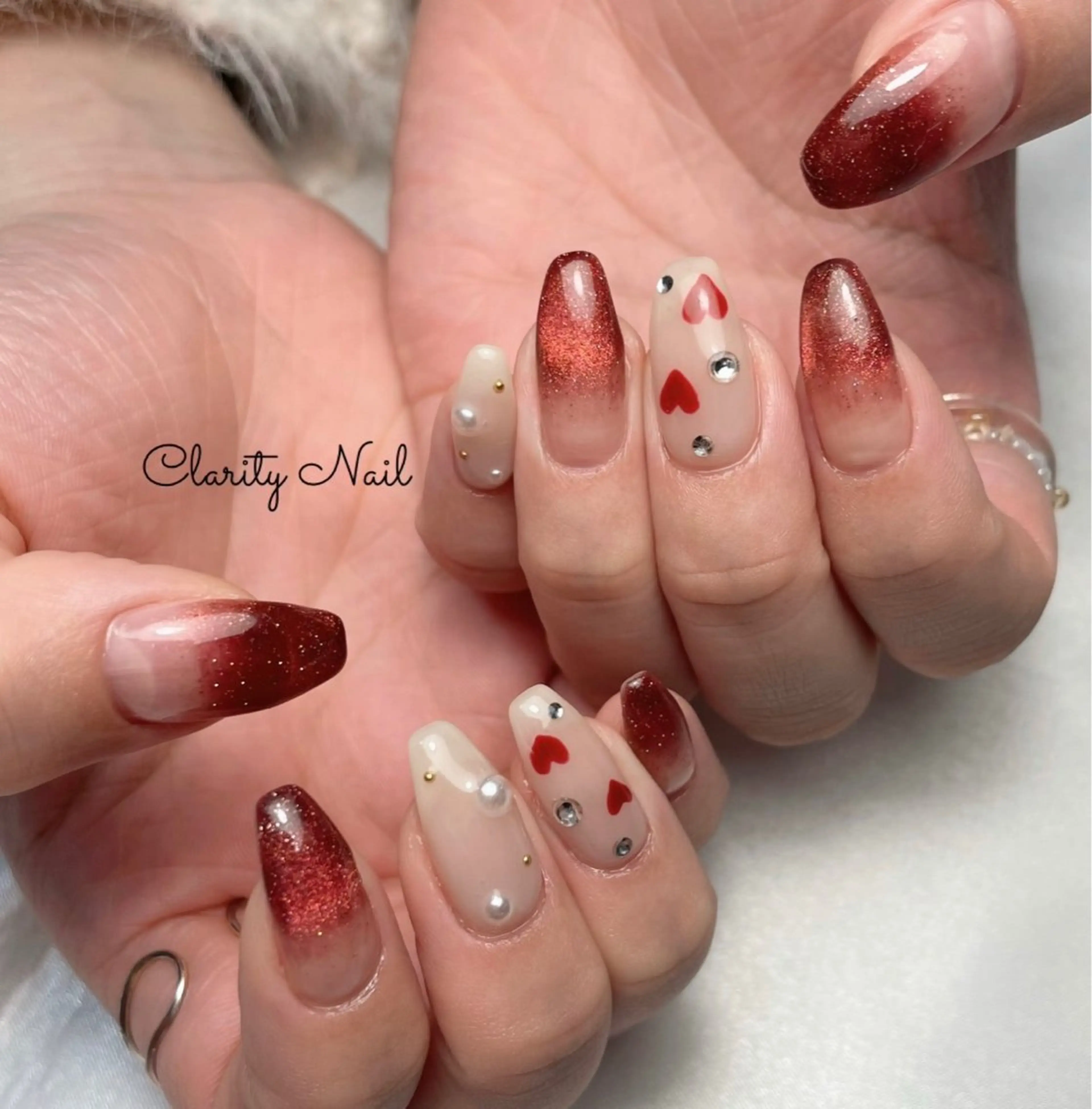 ネイル アートネイル 持ち込み ハンドネイル Clarity Nailのネイルデザイン