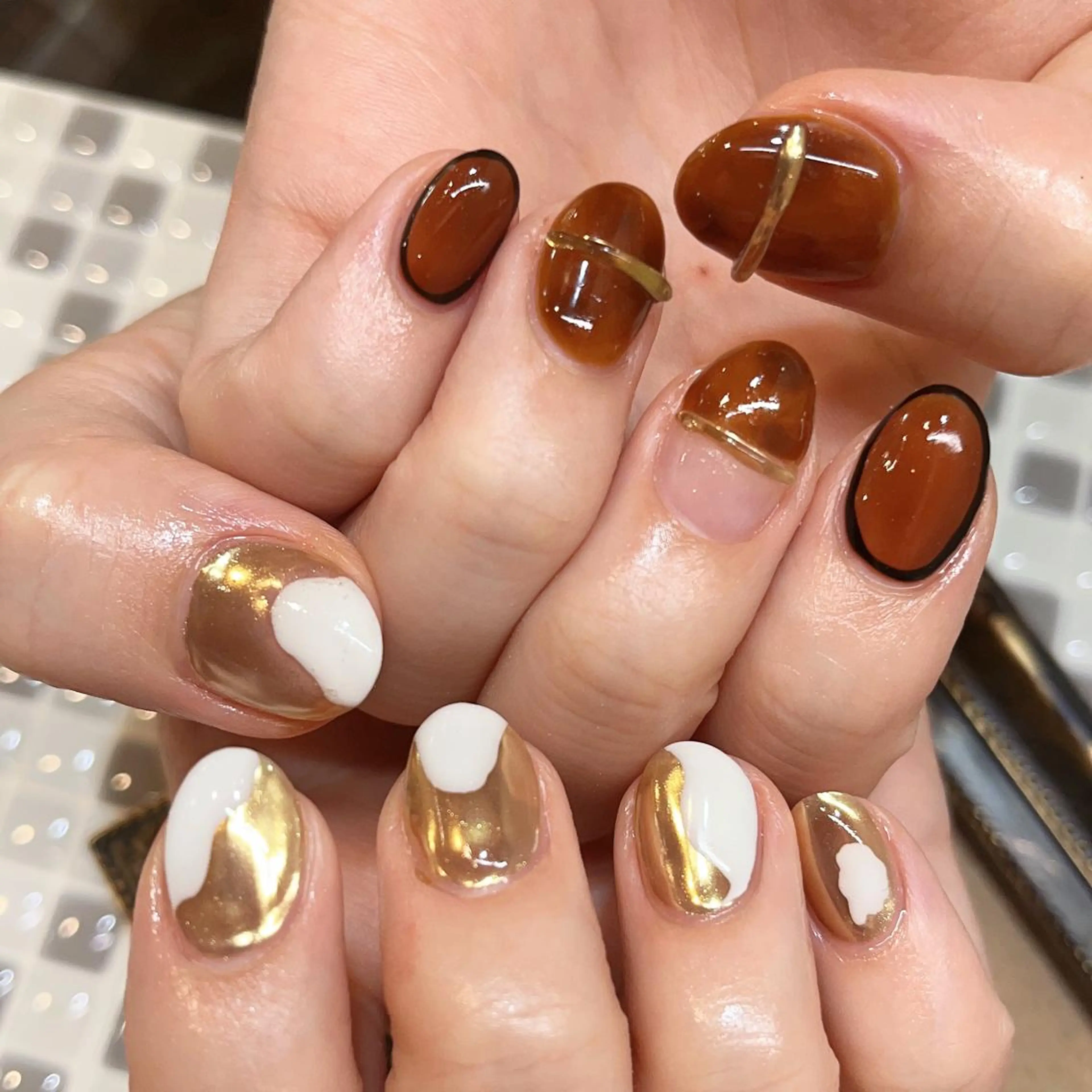 ネイル nailist yuiのネイルデザイン