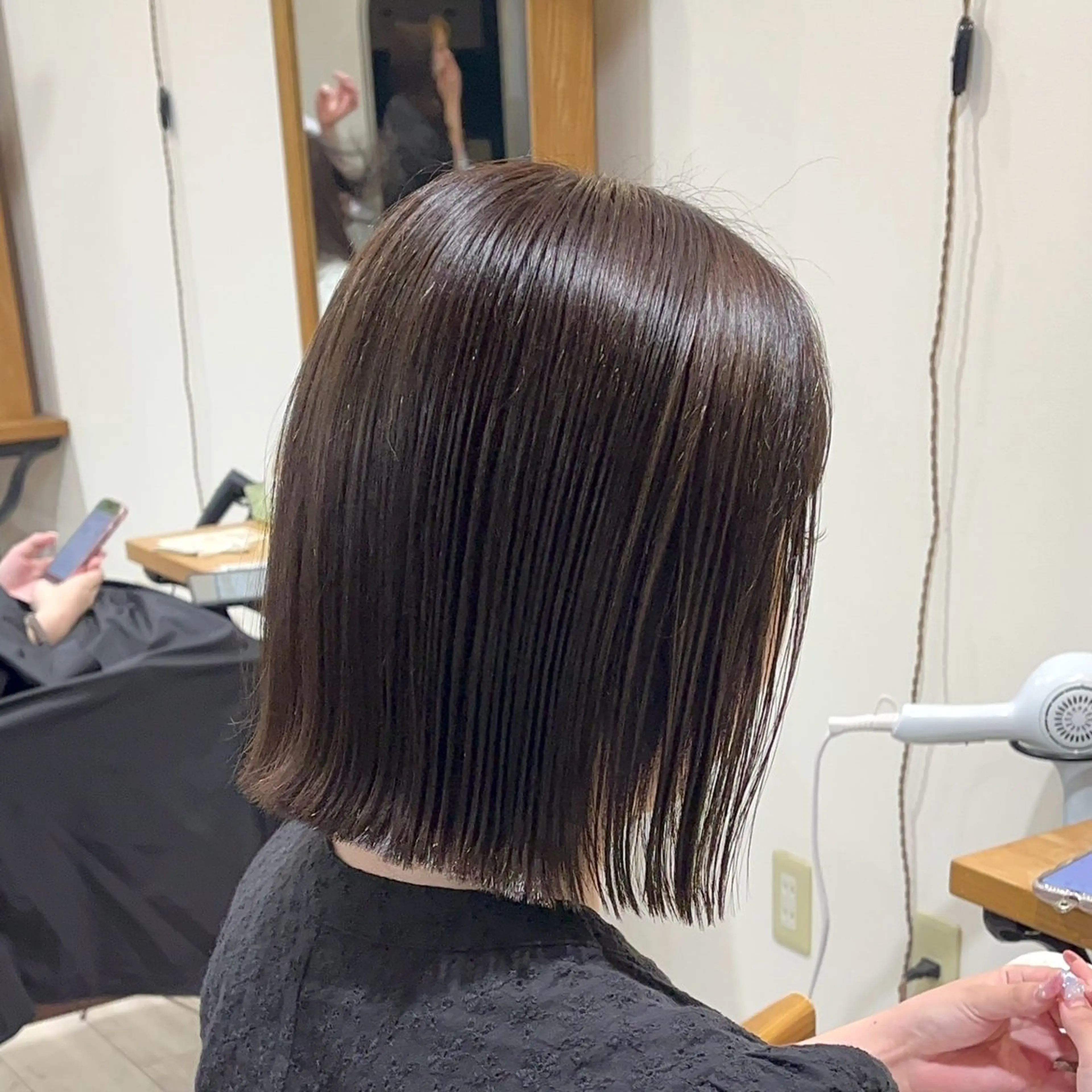 ショート カット ヘアカラー クセ/うねり改善/ 縮毛矯正🫧ゆりのヘアスタイル