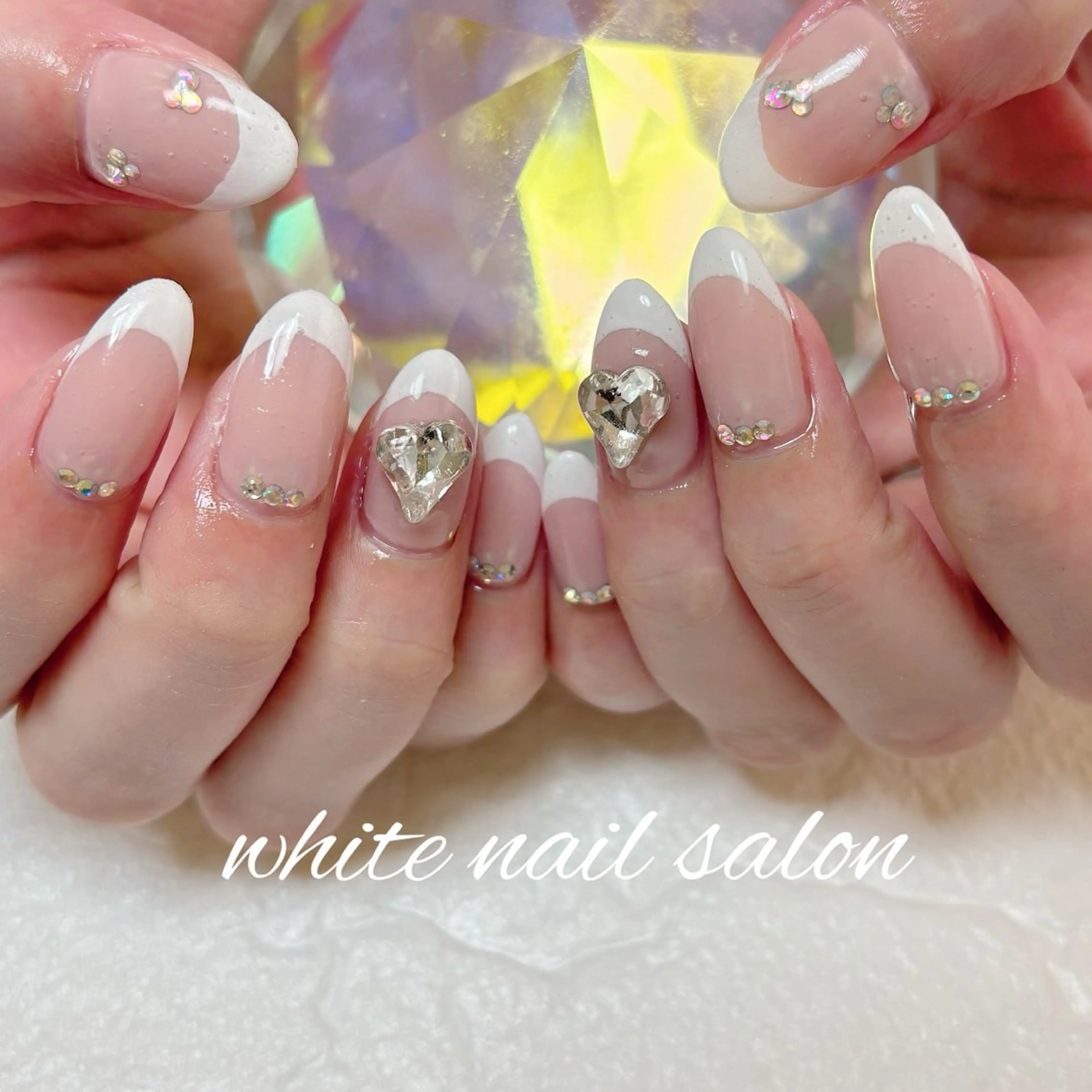 ネイル フットネイル ハンドネイル white nail salonのネイルデザイン