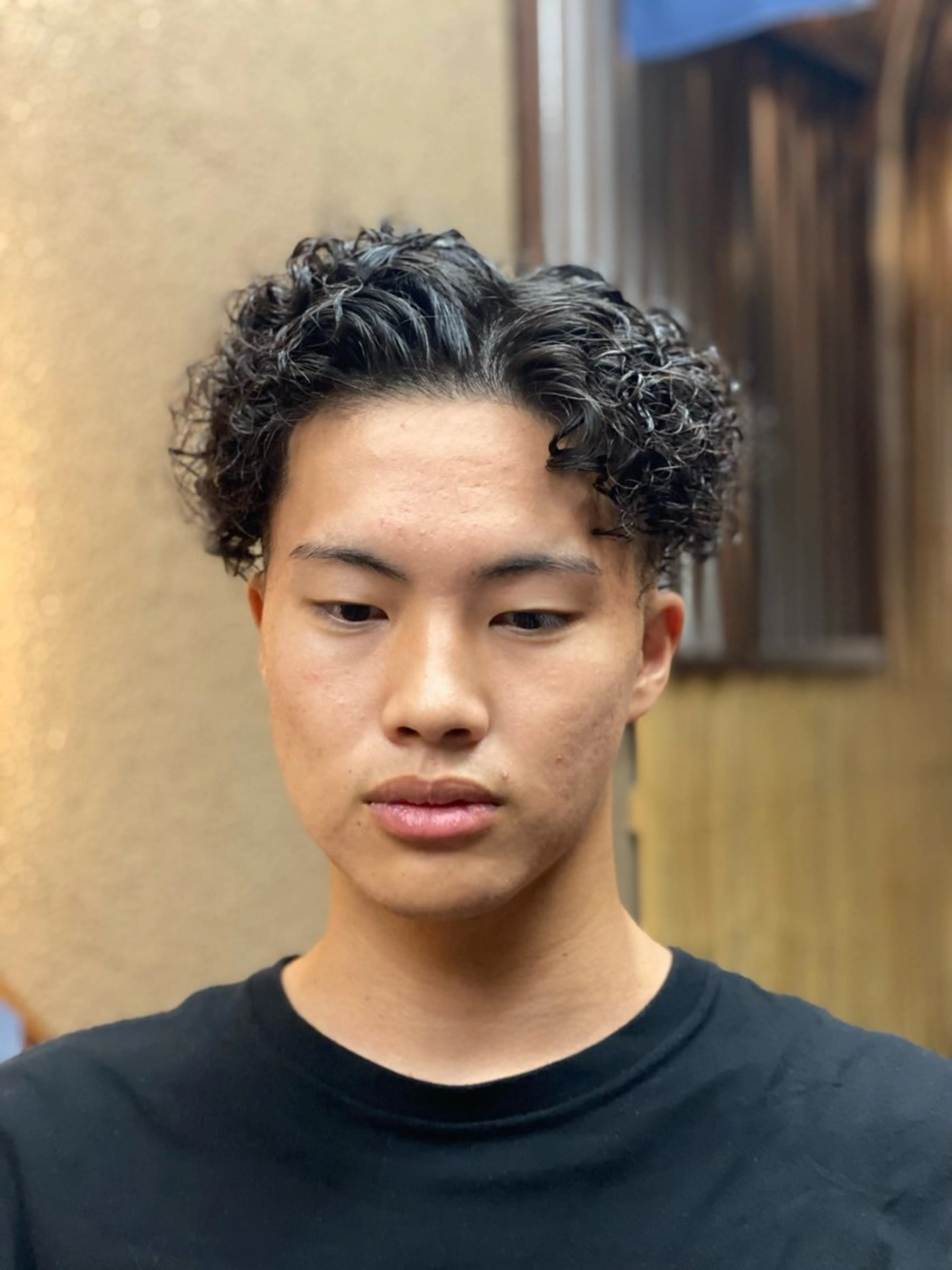 パーマ メンズ 💈Hayate原宿 ／イージーパーマ💈のヘアスタイル