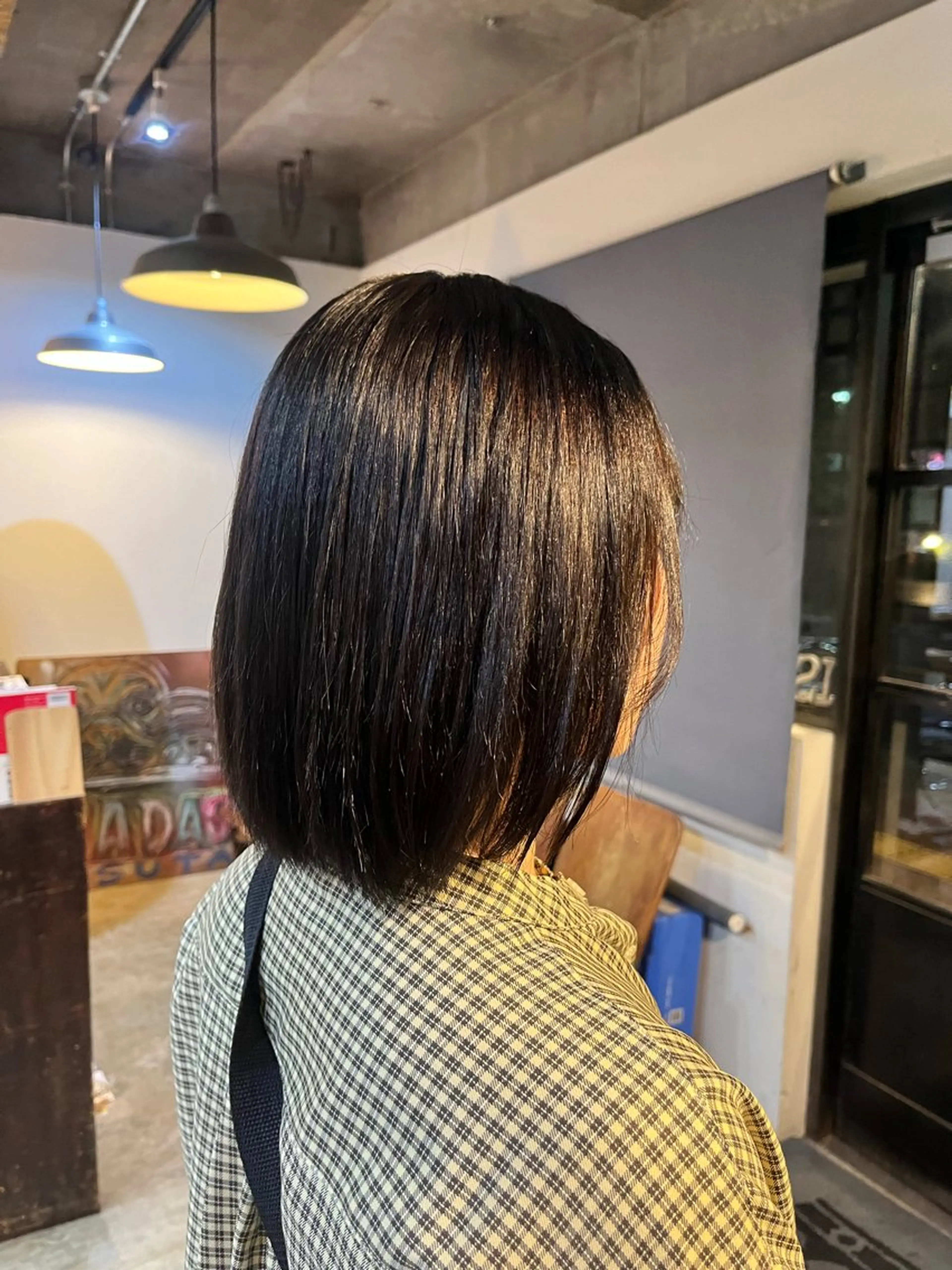 カラー ヘアカラー 松原 樹里のヘアスタイル