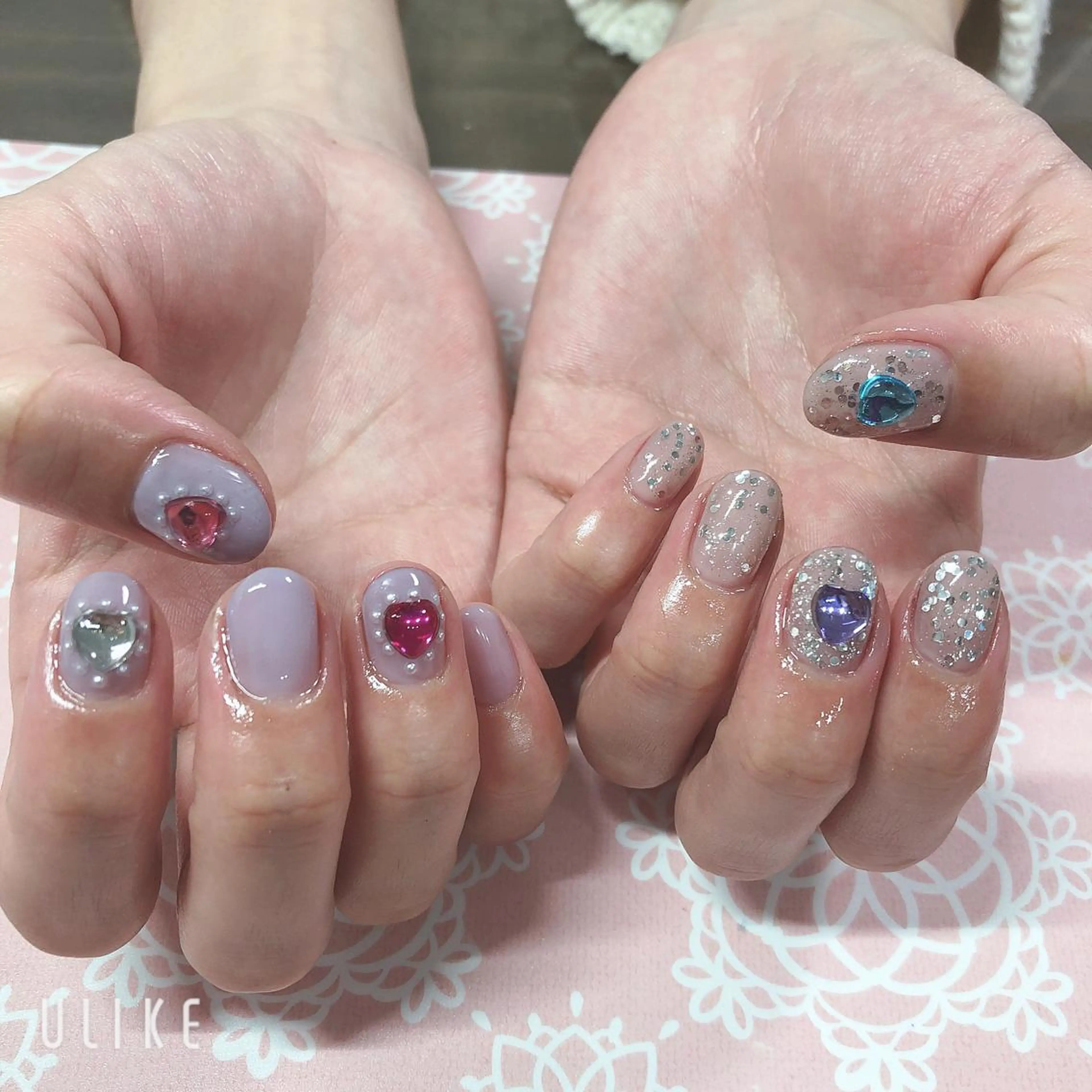 ネイル 西岡 杏のネイルデザイン