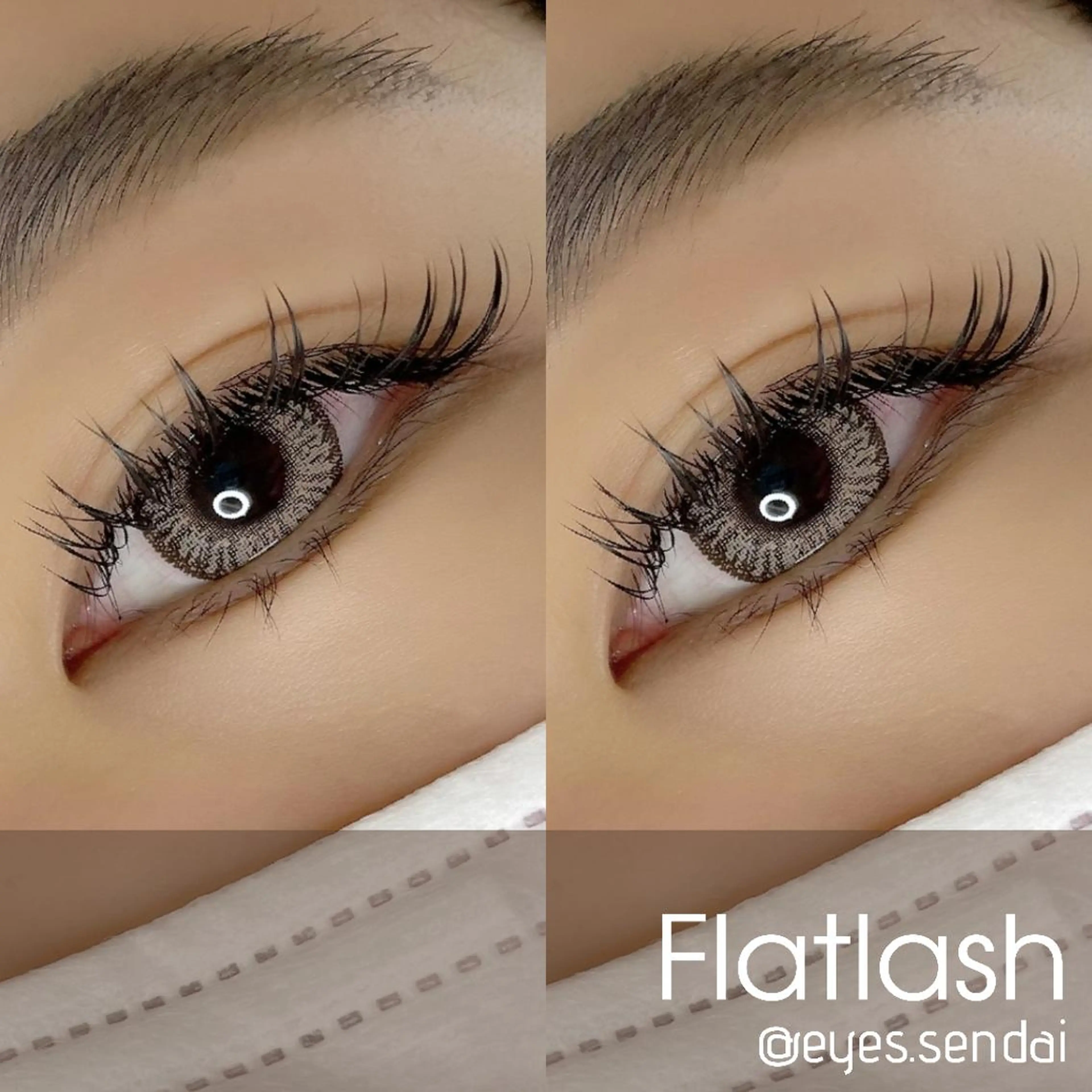 マツエク・マツパ eye's オーナー大宮のマツエク・マツパデザイン