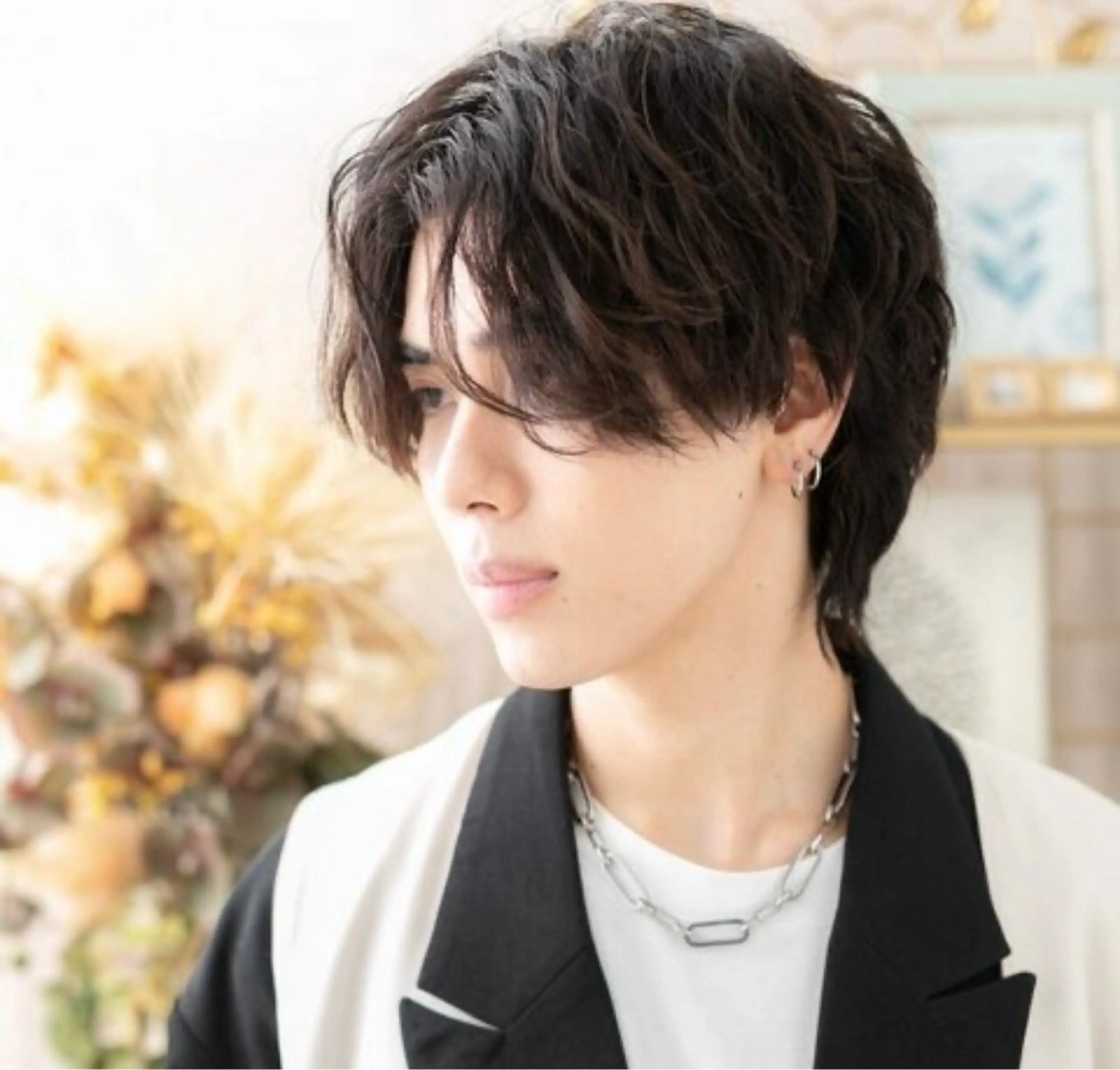 メンズ カット 艶髪カラー🤍ྀི 強矢　美紗希🩷ྀིのヘアスタイル