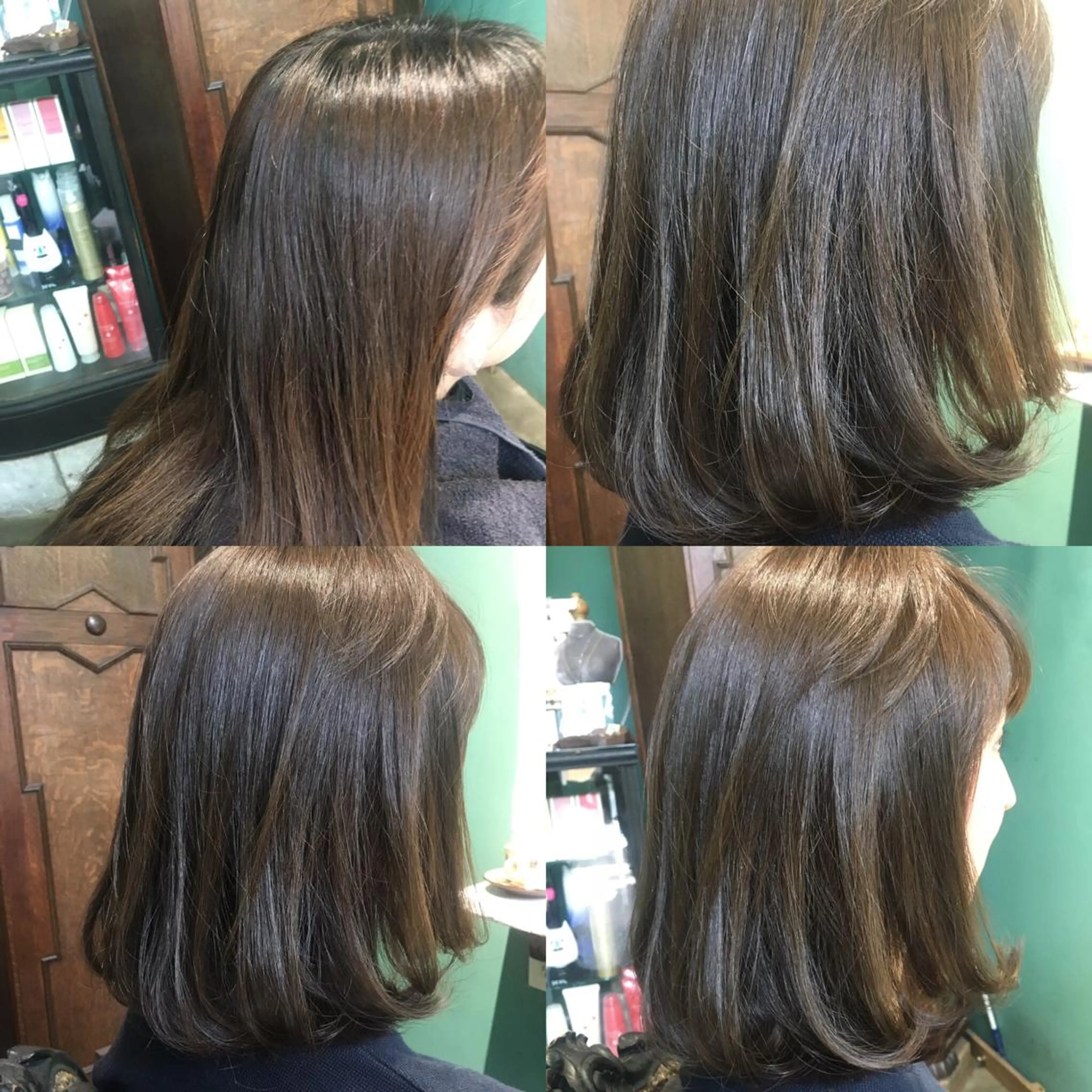 ミディアム カラー パーマ グレージュ 小林 弘人のその他イメージ