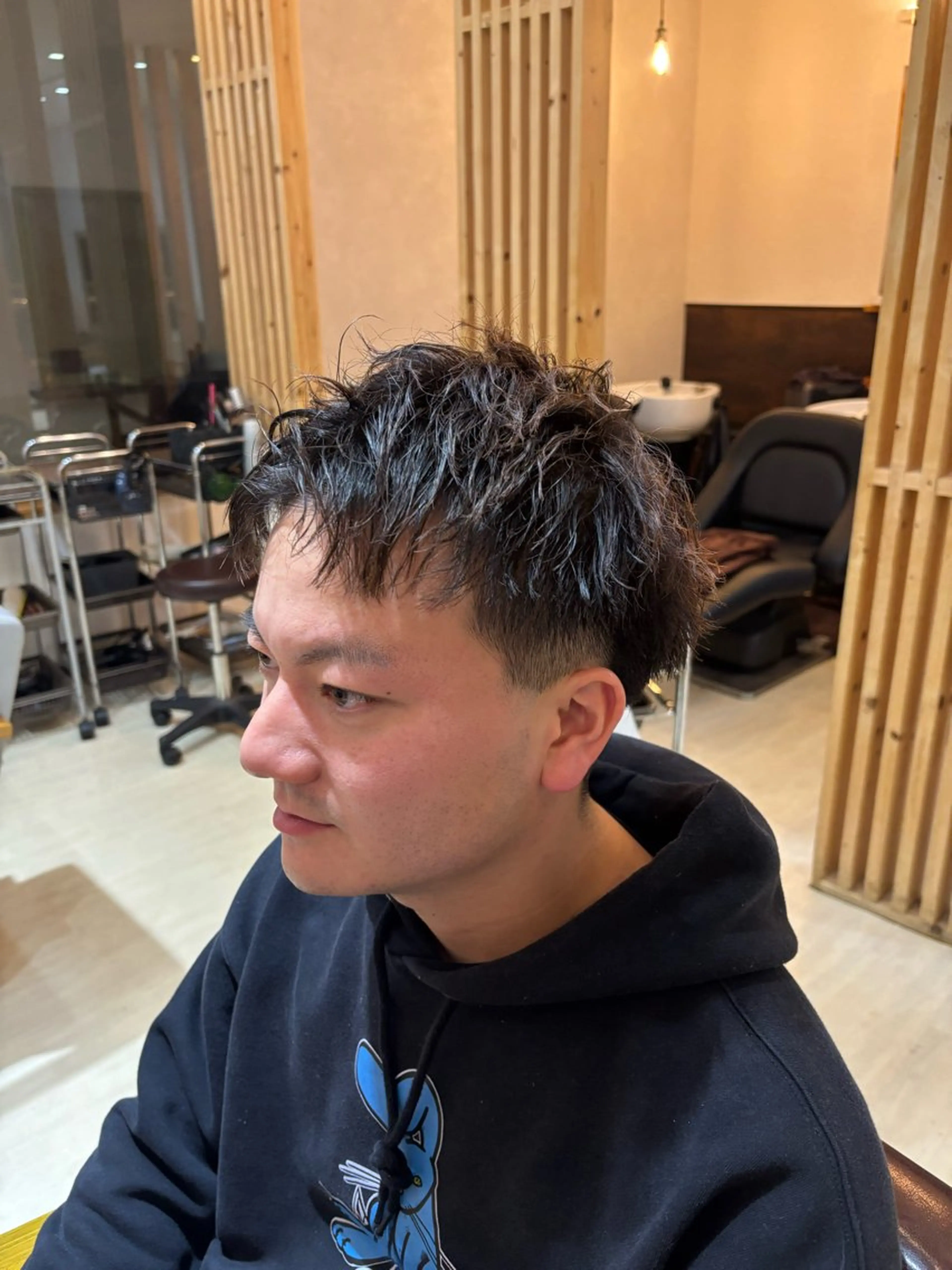 🌼4/24限定🌼カット+ダメージレスパーマ【3cm以上カット】の写真