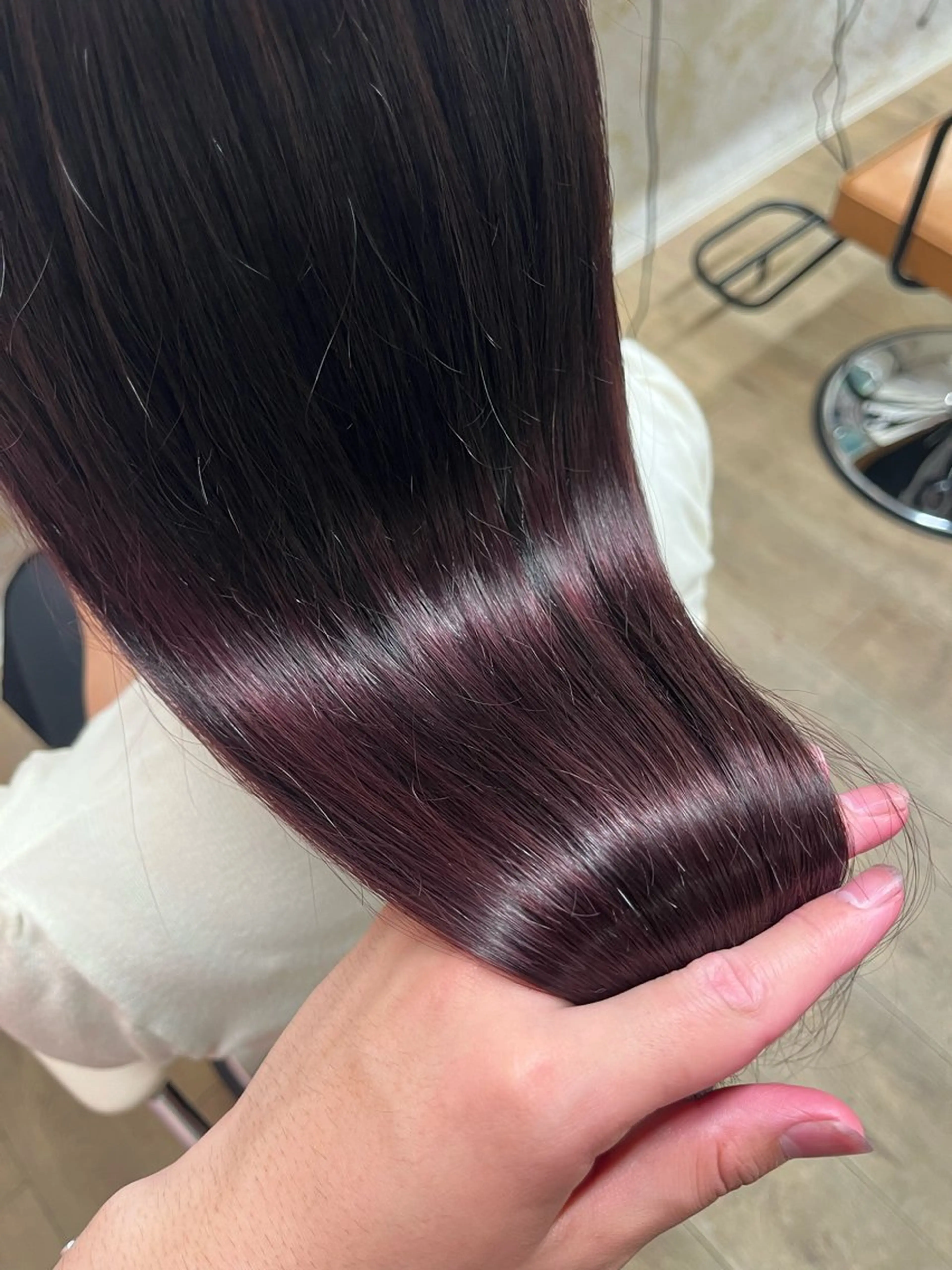 セミロング ヘアカラー トリートメント 東大阪/髪質改善 /takatoのヘアスタイル